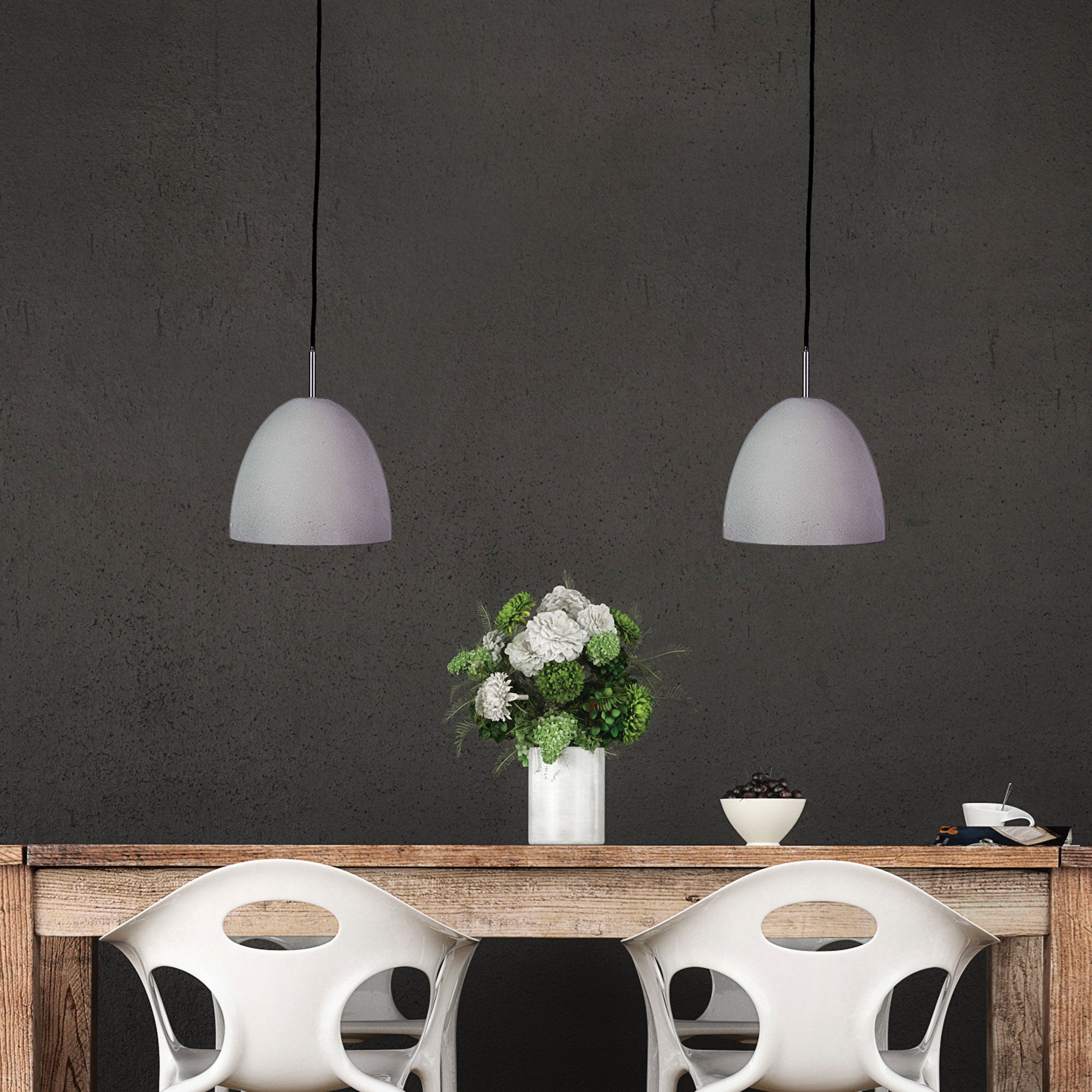 Cimo.20 Grey Concrete Look Urban Style Pendant