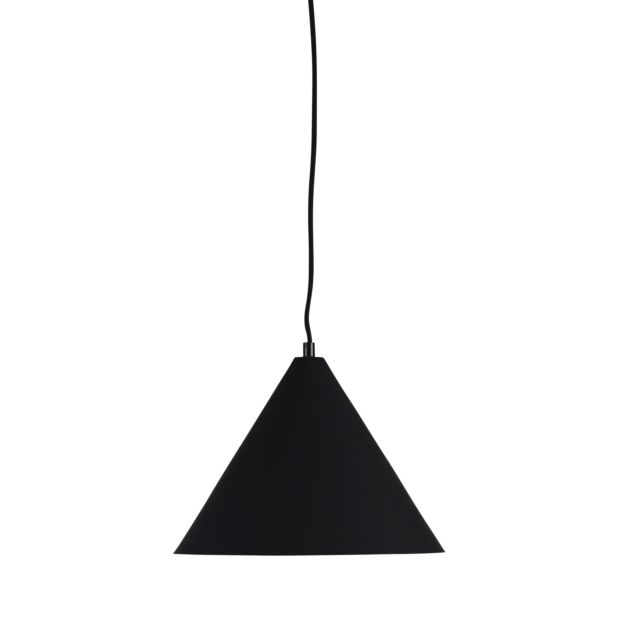 Conic.28 Black Metal Stylish Conical Pendant