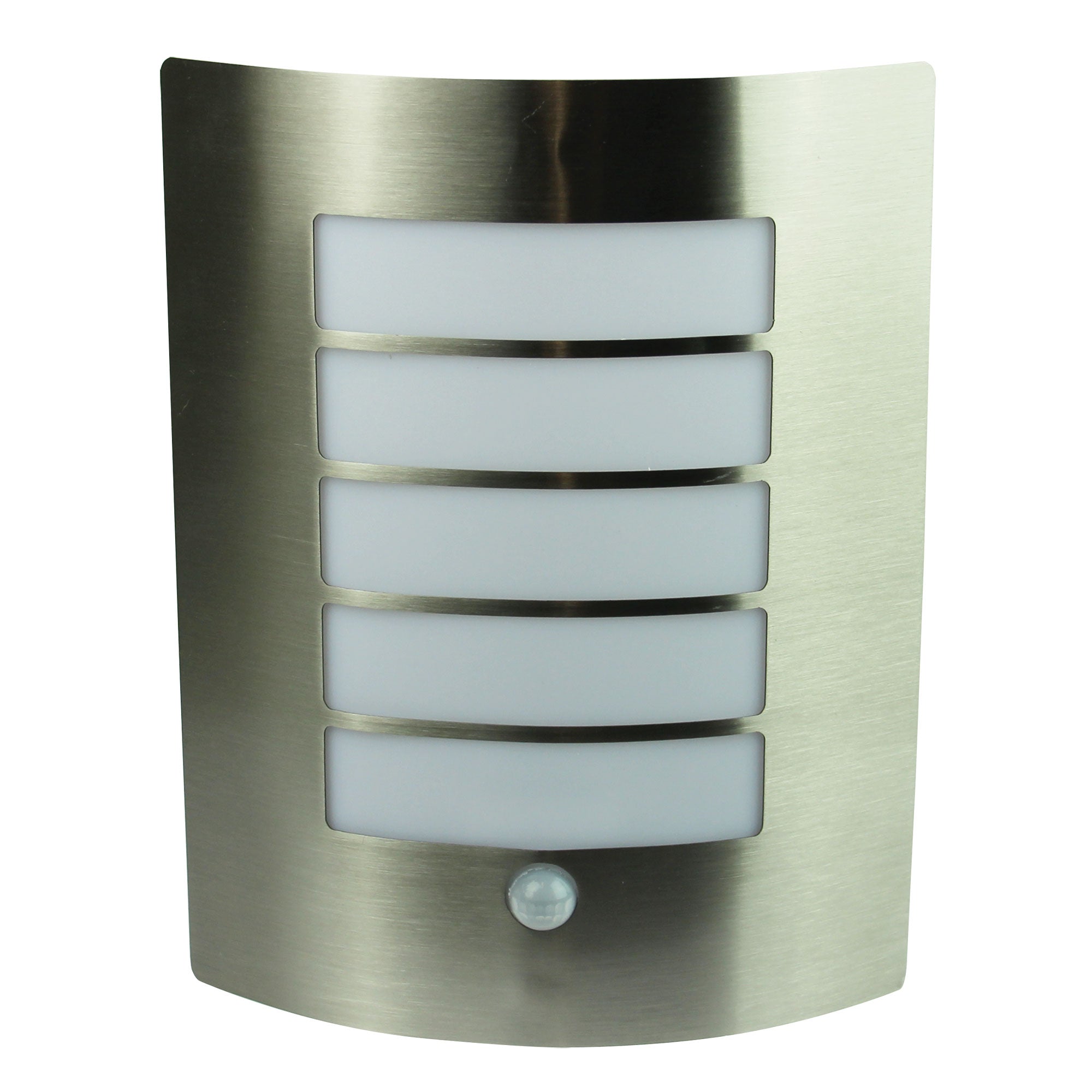 Cheeta Sensor Outdoor 304 Stainless Wall Sconce With Sensor