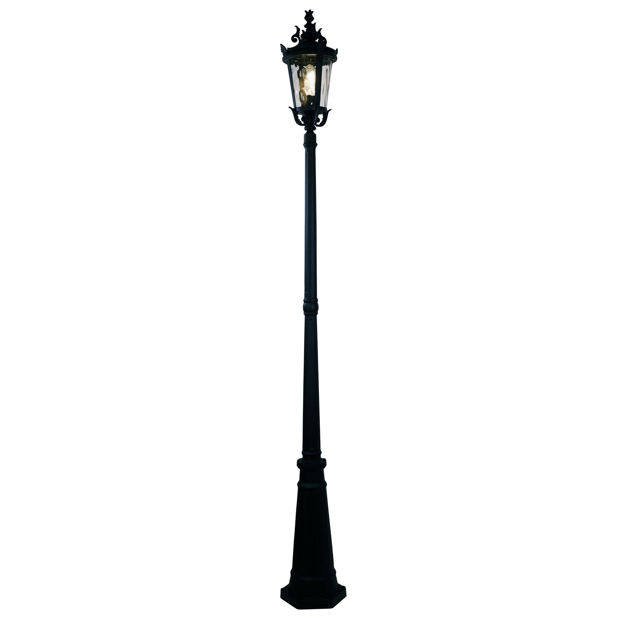 Albion Black E27 IP44 Traditional Outdoor Post Light