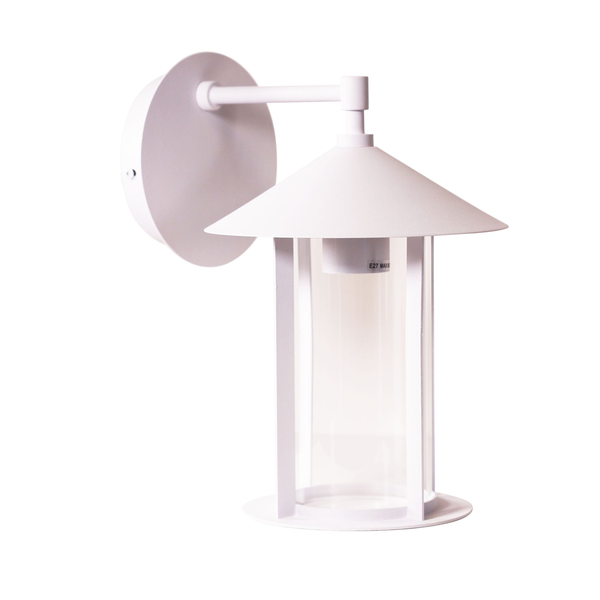 Holford White Outdoor Wall Light