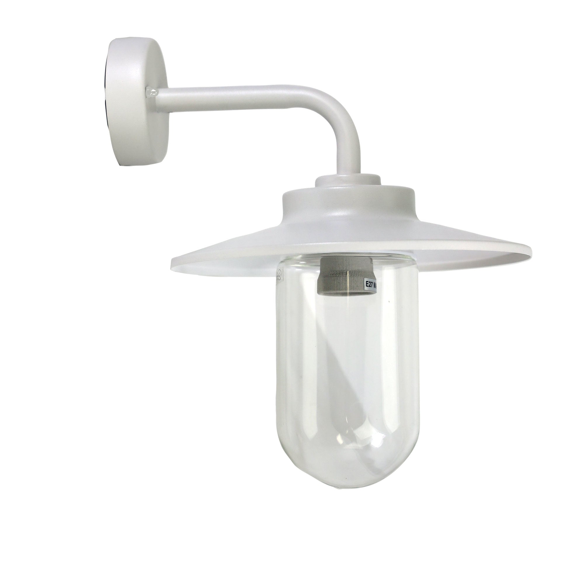 Anzio White Outdoor Wall Light