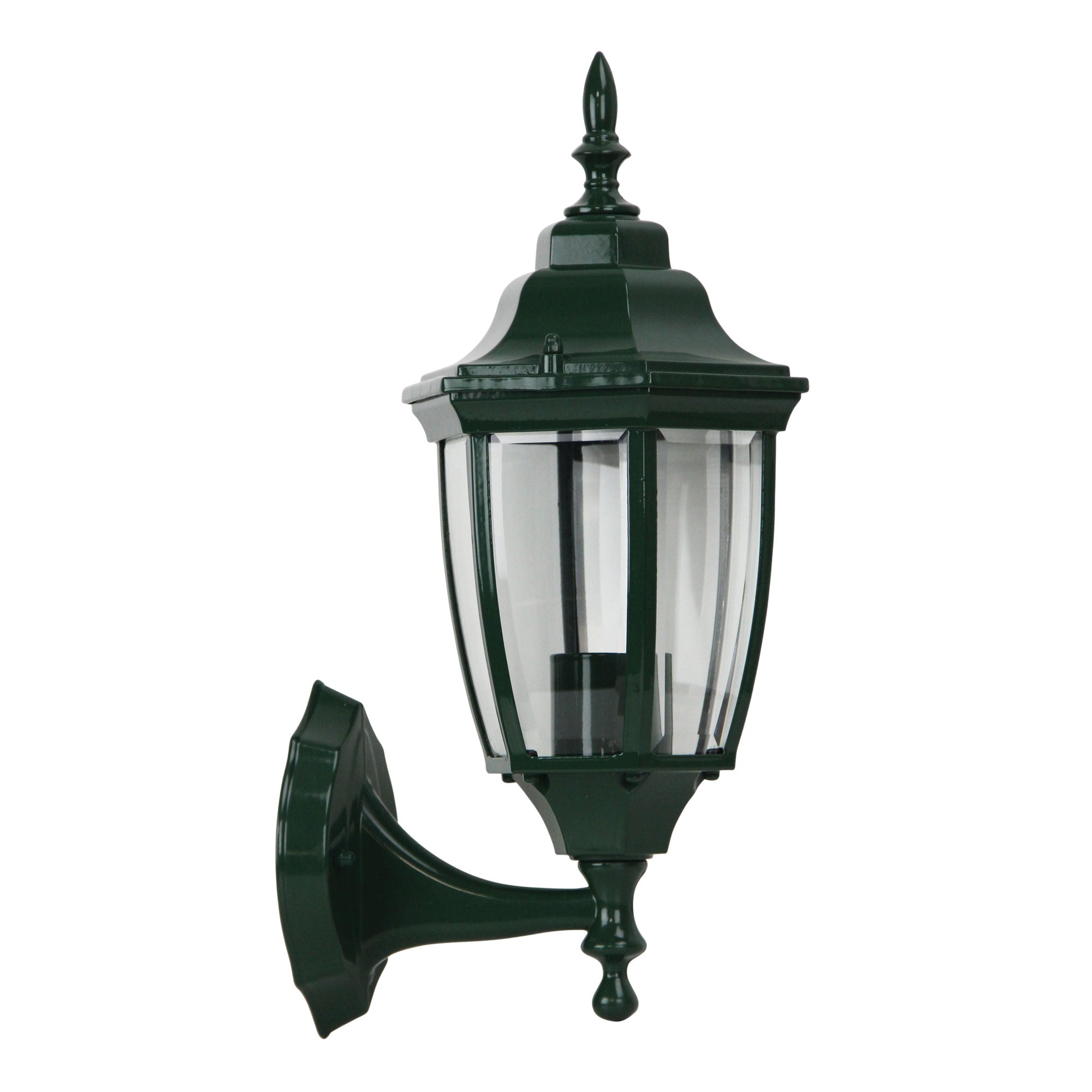 Highgate Up Green Traditional Outdoor Wall Light