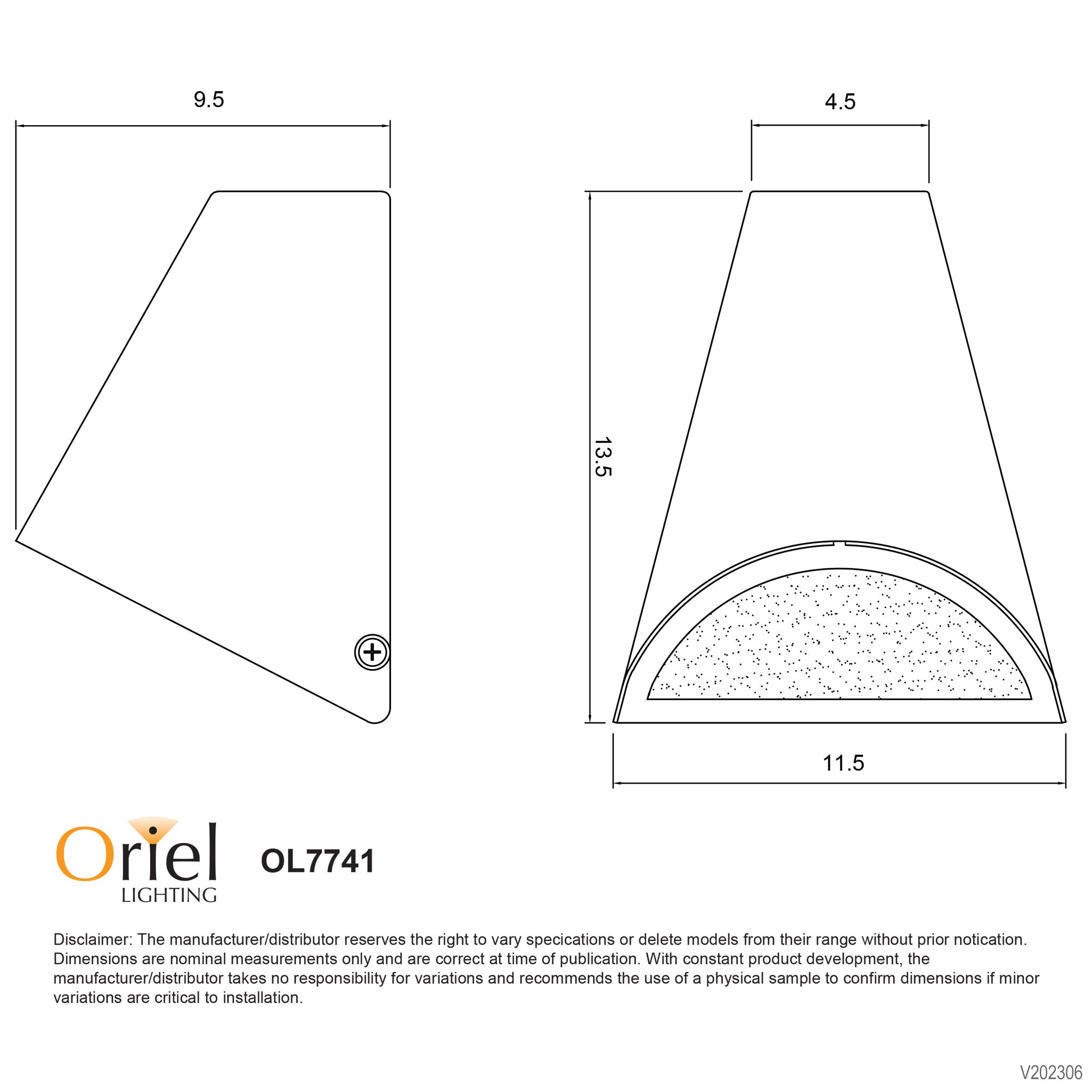Brava Copper GU10 240V IP44 Outdoor Wall Light