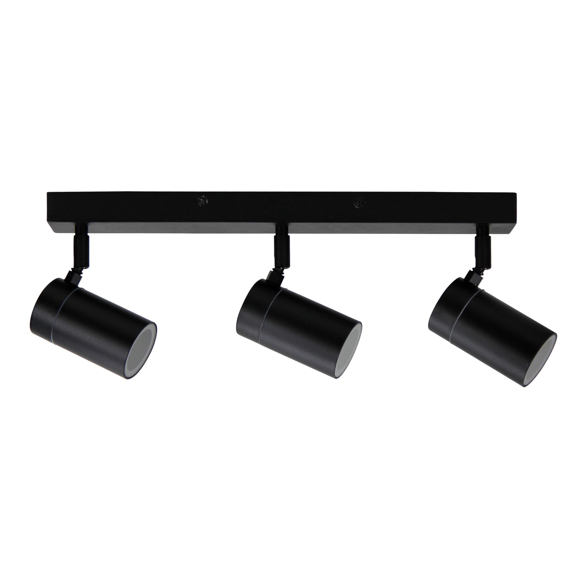 Zeta Triple Black LED Ready Spotlight 45cm Long