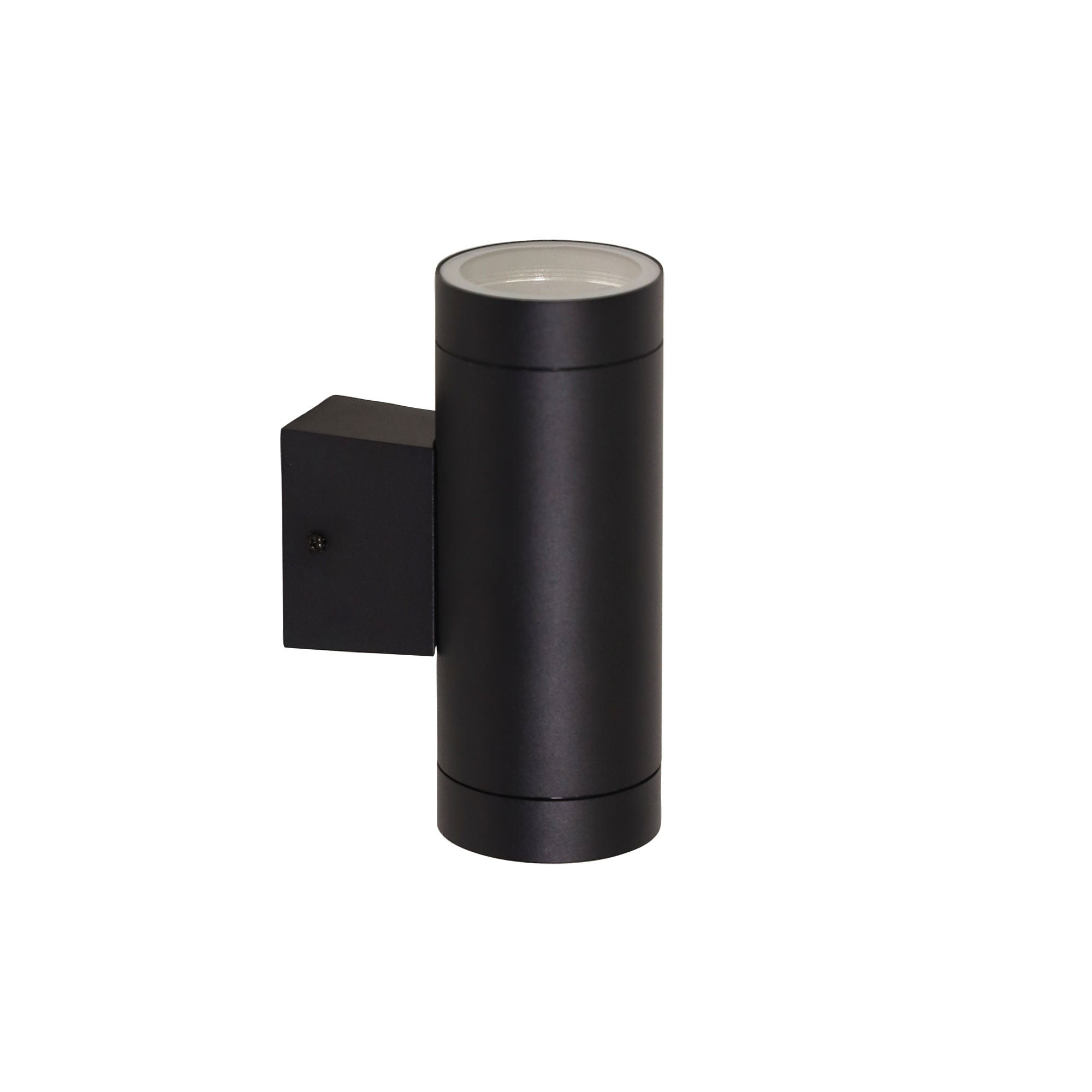 Latitude Black GU10 IP54 Up/Down Wall Light