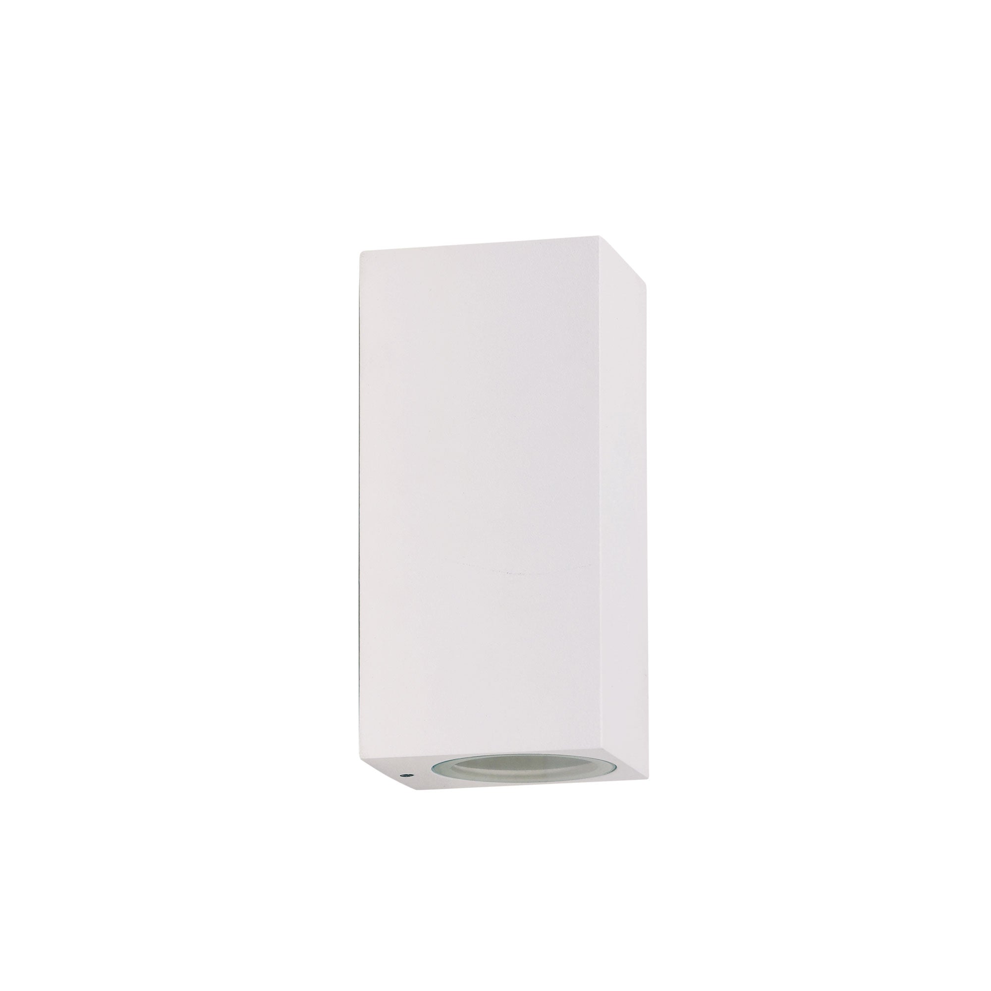 Atlas Twin White Outdoor Wall Light