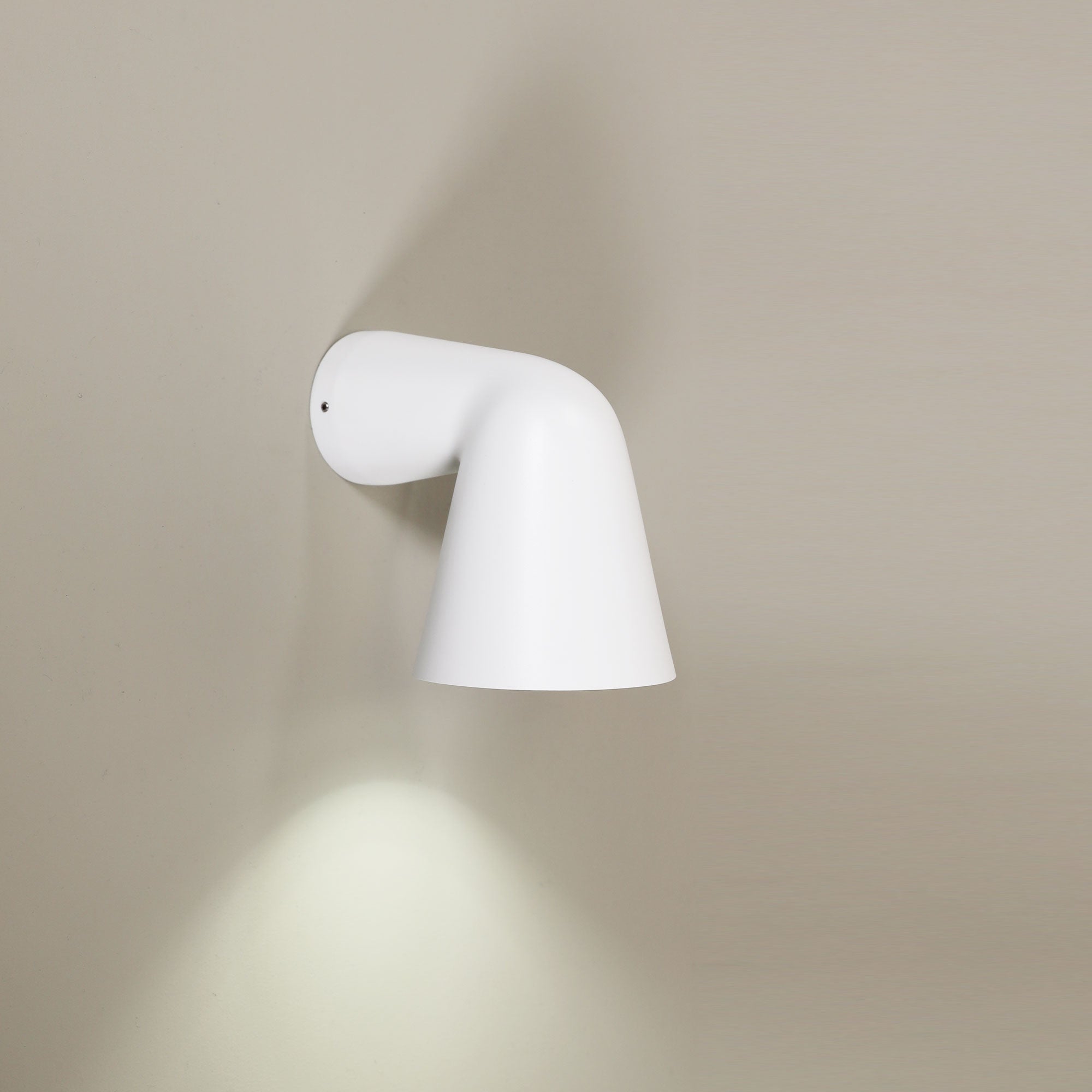 Voto White GU10 IP54 Wall Light