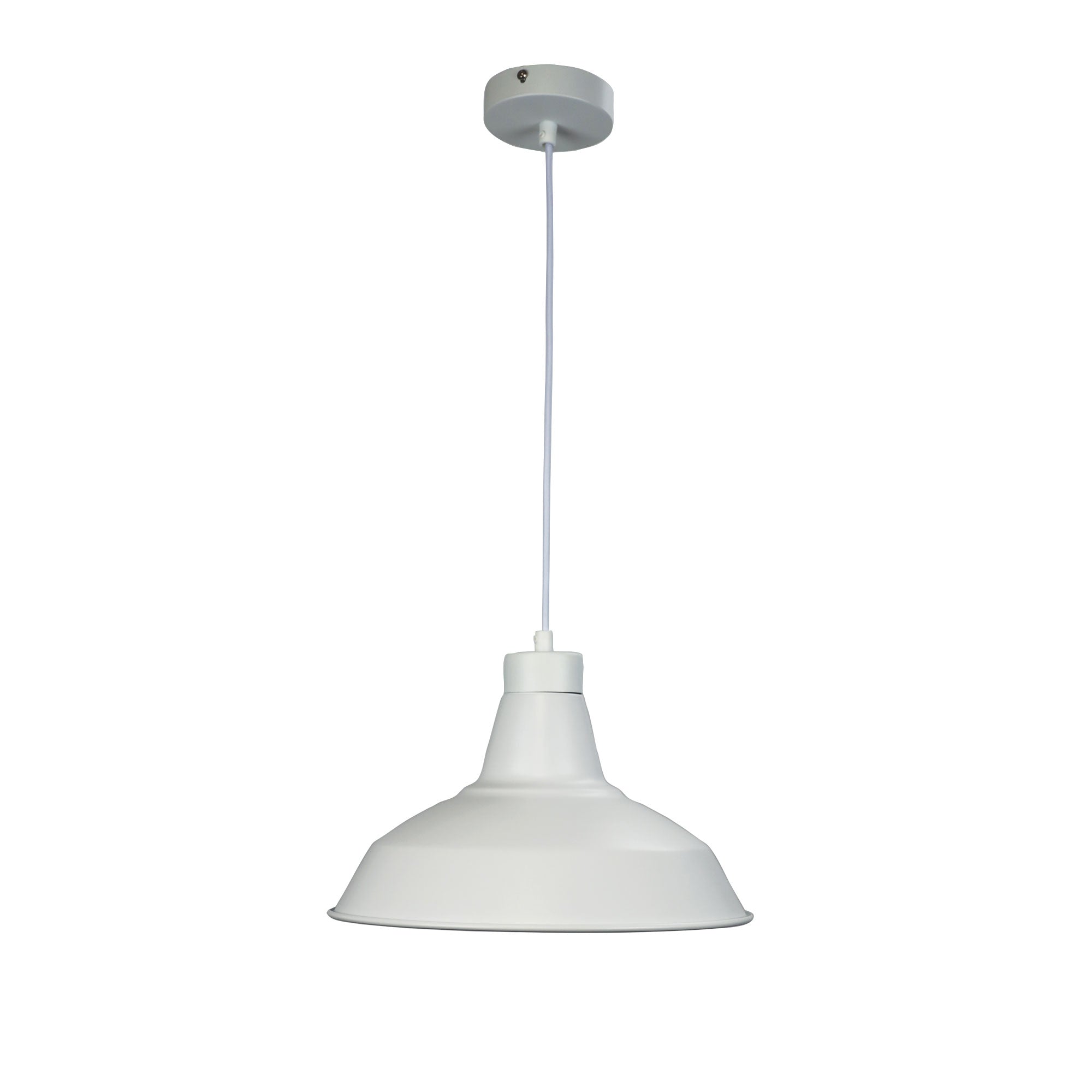 Warehouser.31 White Industrial Style Pendant Light