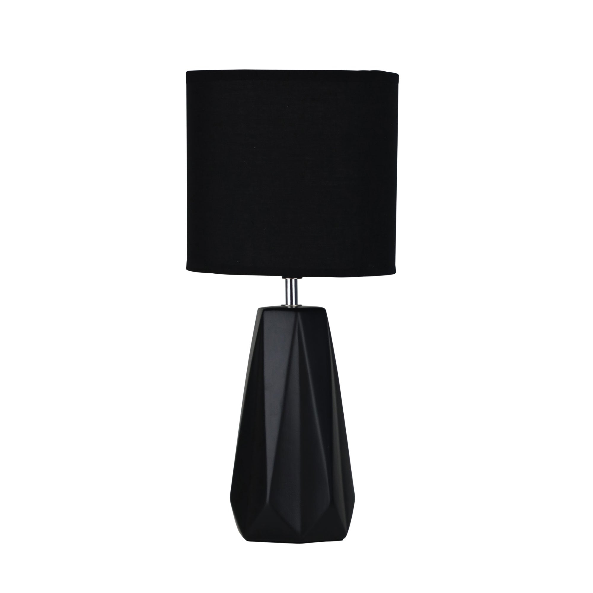 Shelly Black Ceramic Table Lamp