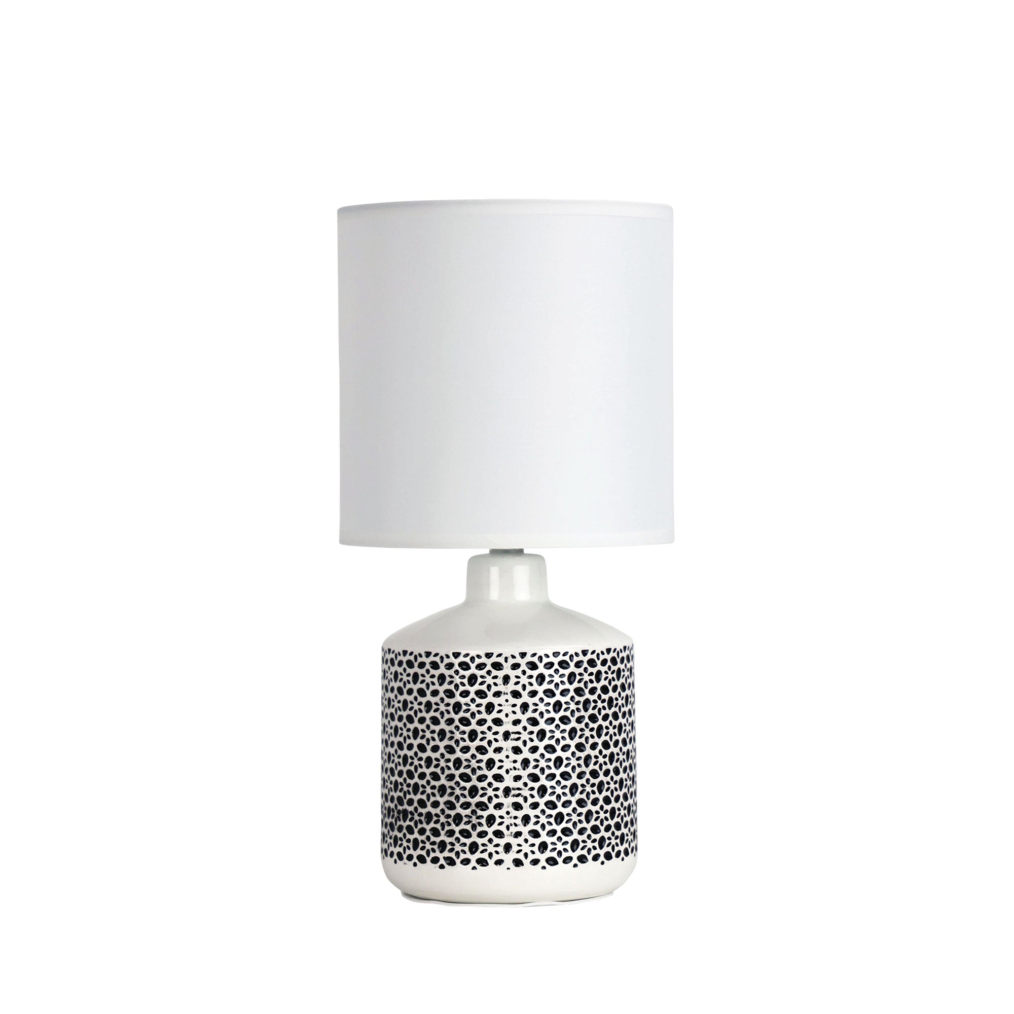 Celia White Ceramic Table Lamp