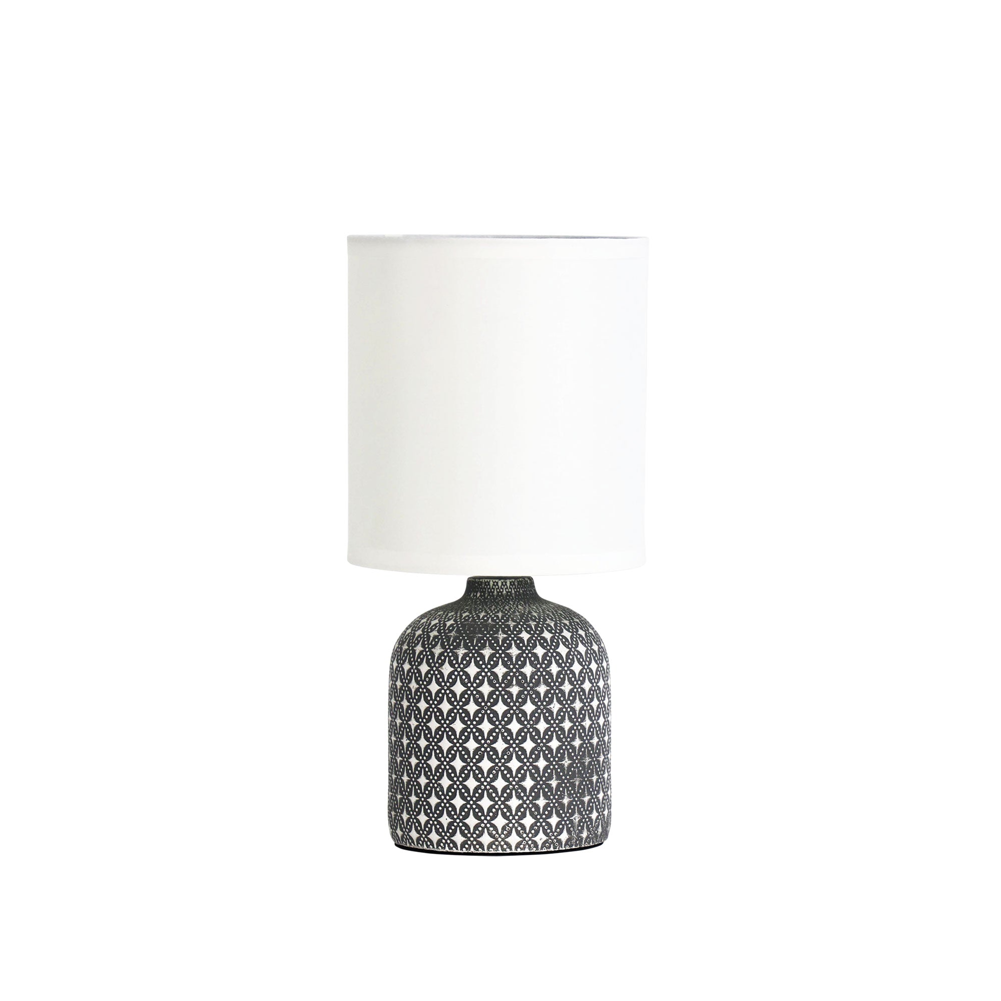 Vera Grey Ceramic Table Lamp