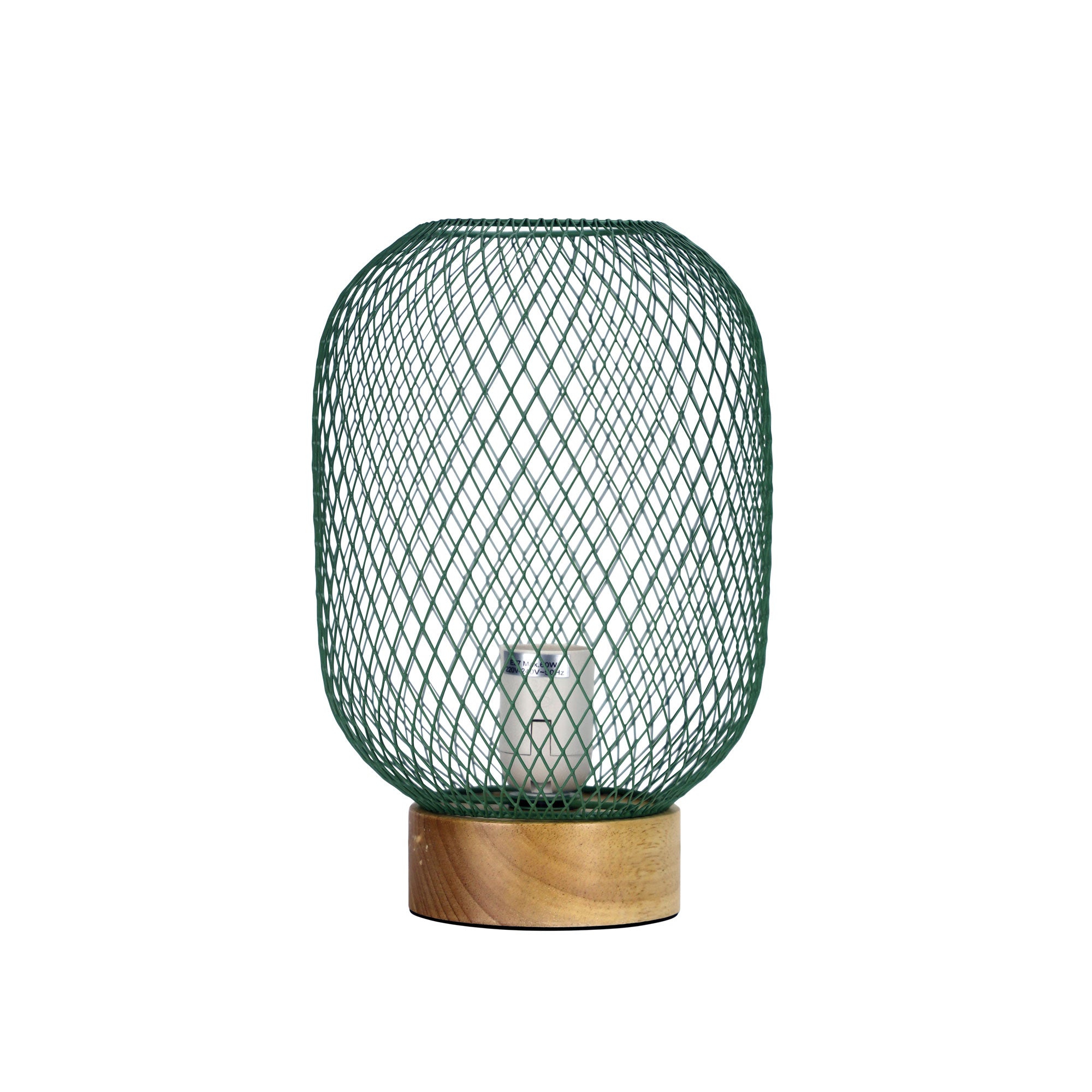 Tilda Green Mesh Table Lamp