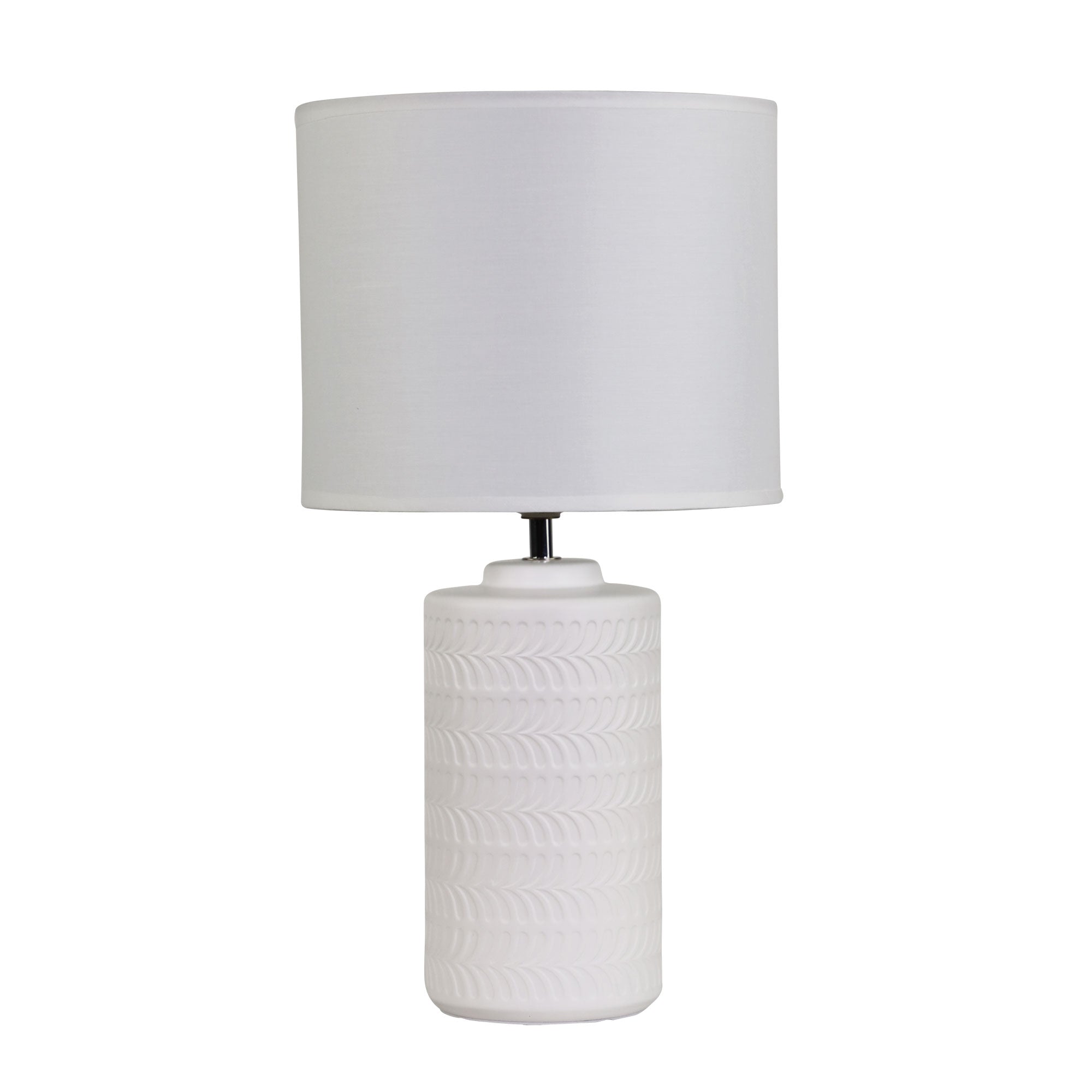 Jenny White Ceramic Table Lamp