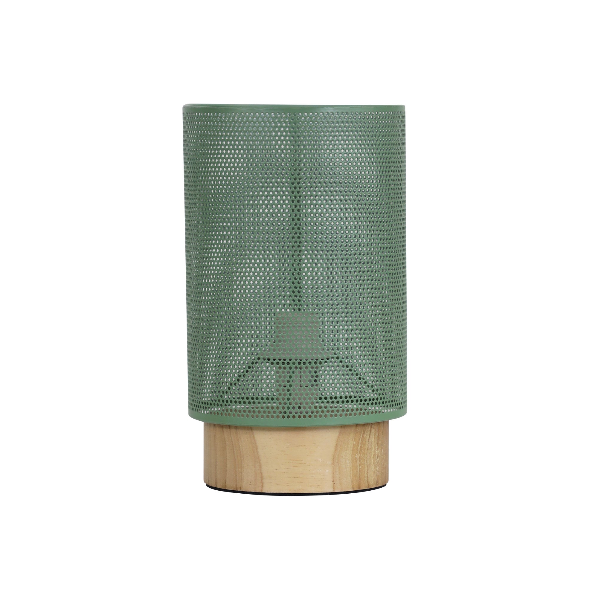 Lenny Mesh Bedside Lamp In Green