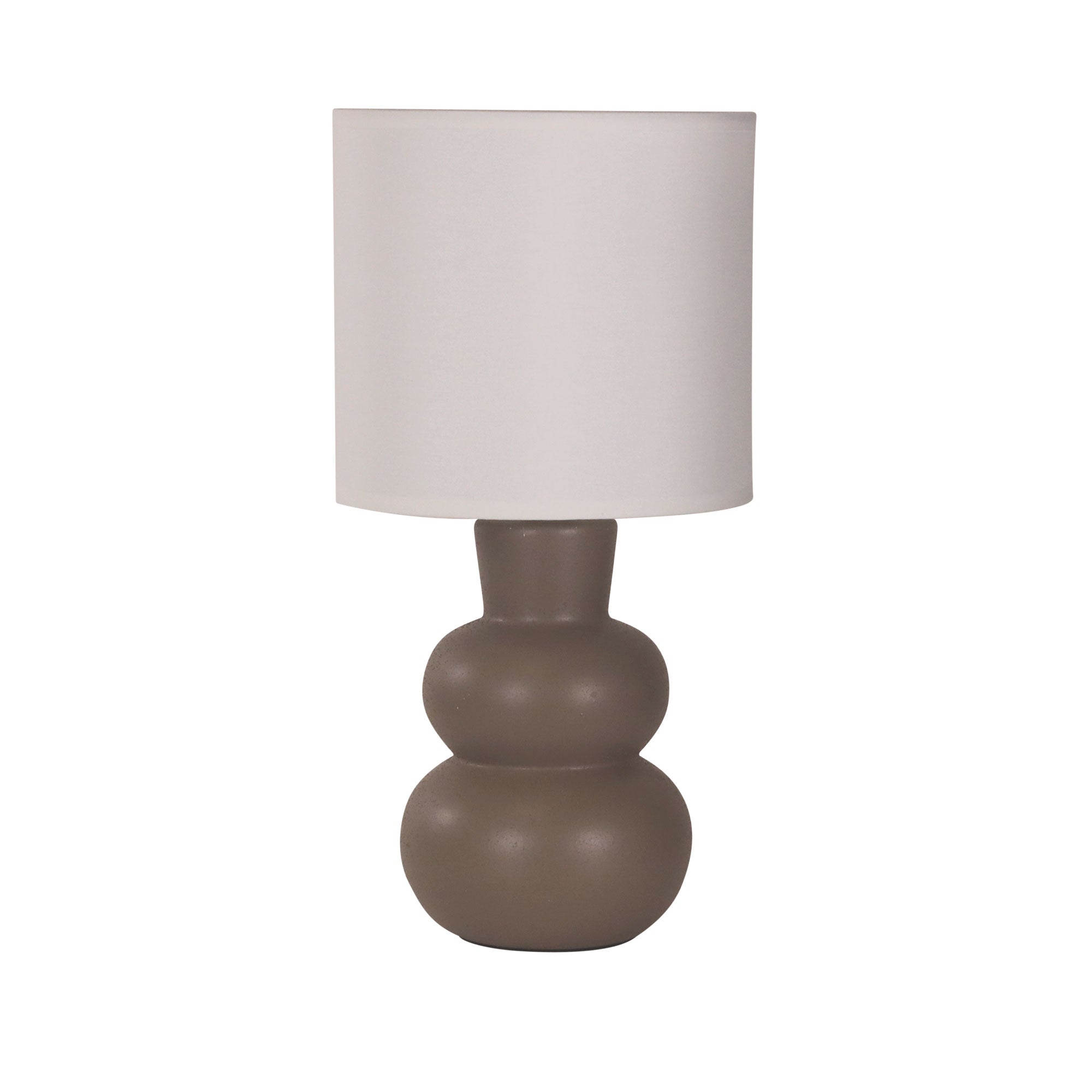Holla Taupe Ceramic Table Lamp