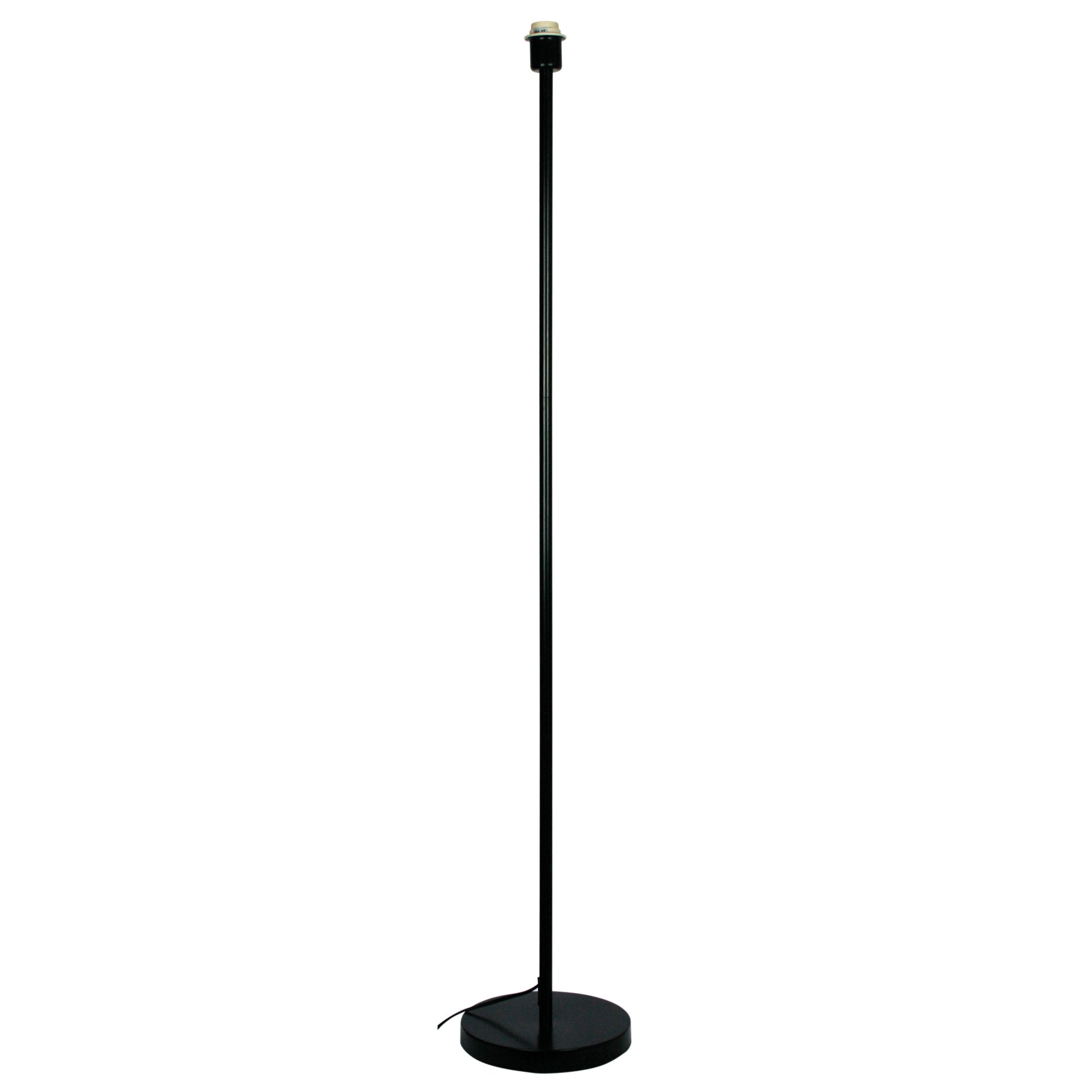 Spoke 1450 Floor Lamp Base Only Black E27