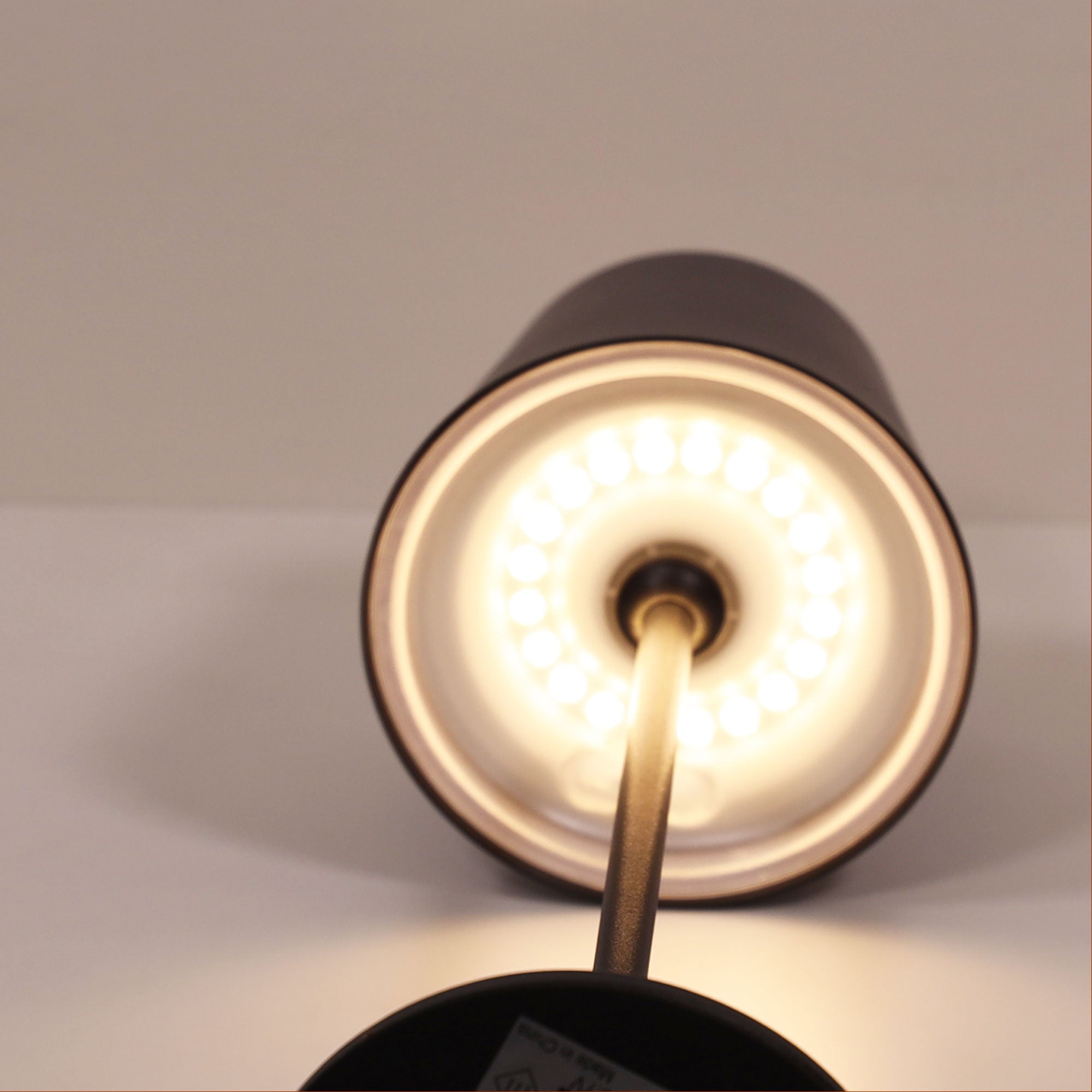 Mindy Black 3W 3000K Rechargeable Table Lamp