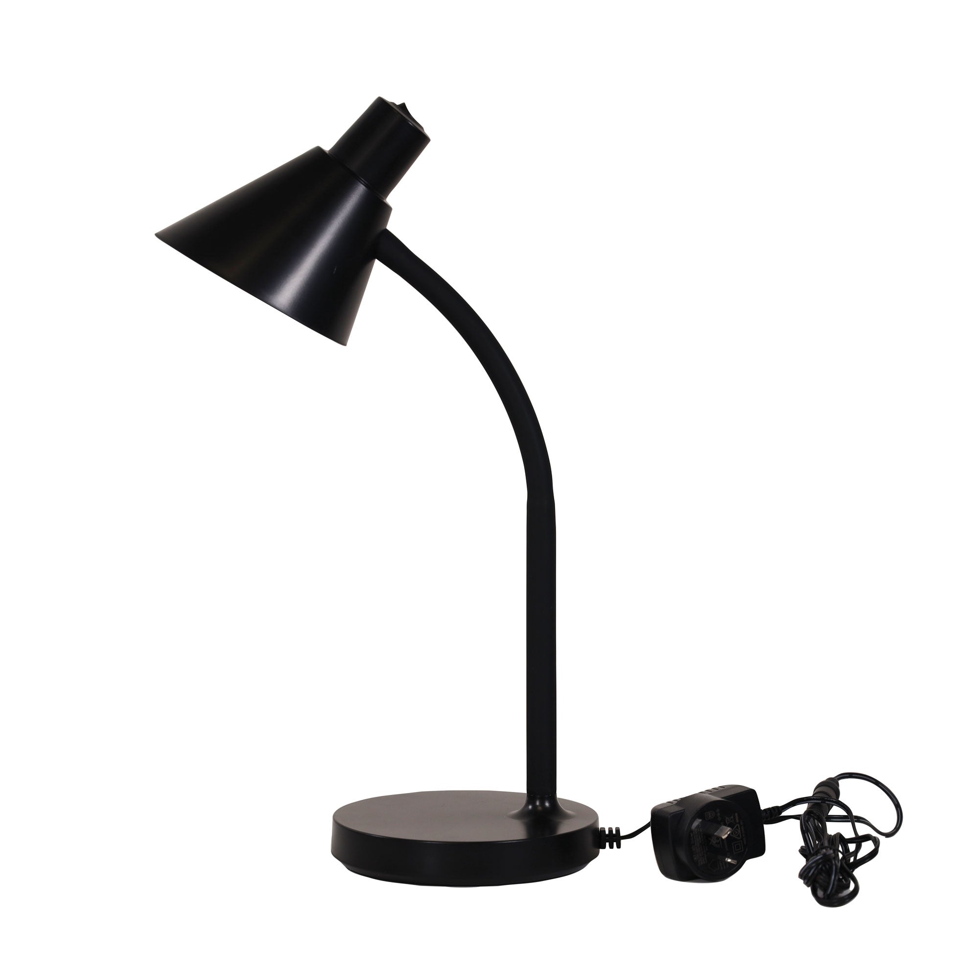 Macca Black 4.5W 4000K LED Desk Lamp