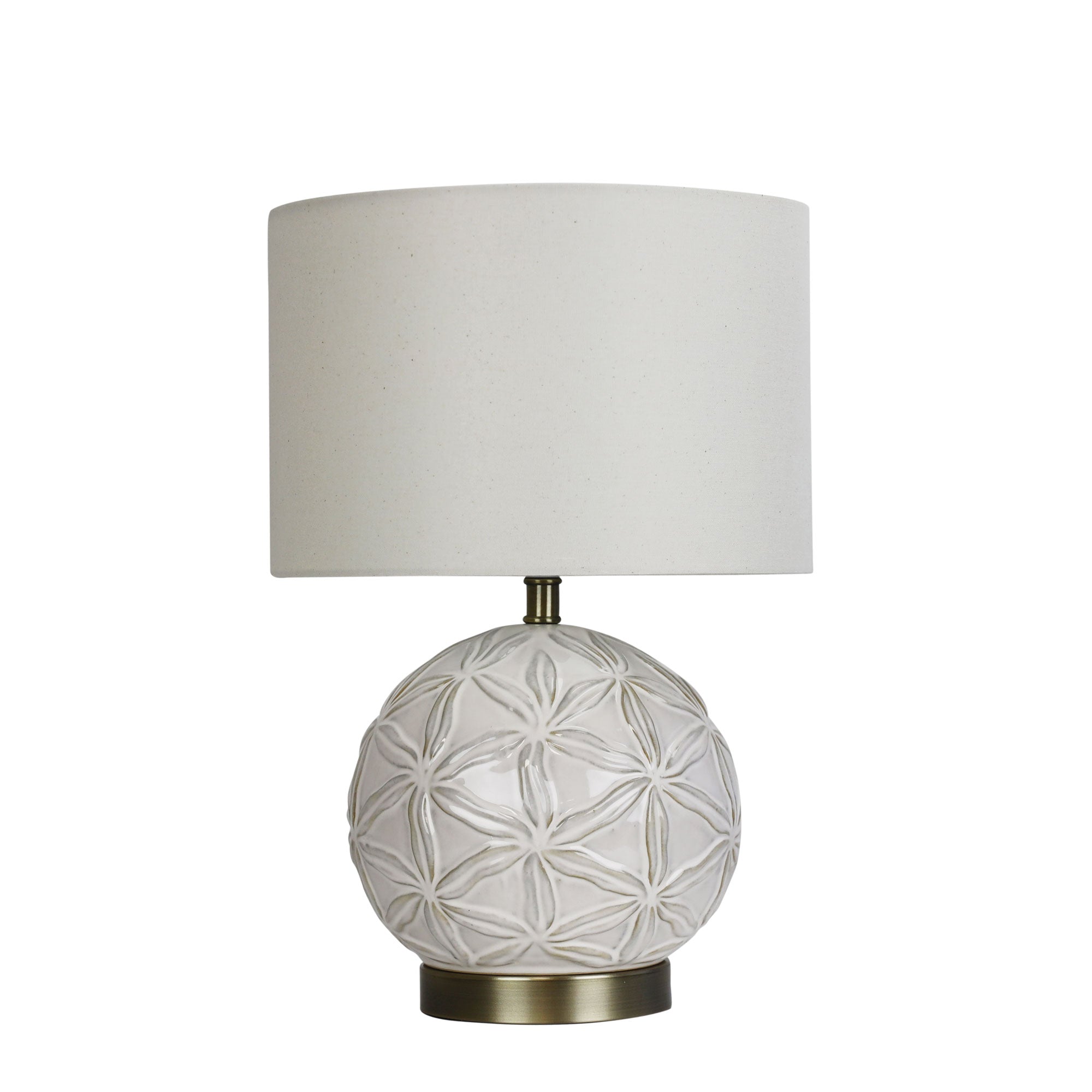 Ariel Ceramic Table Lamp With Shade