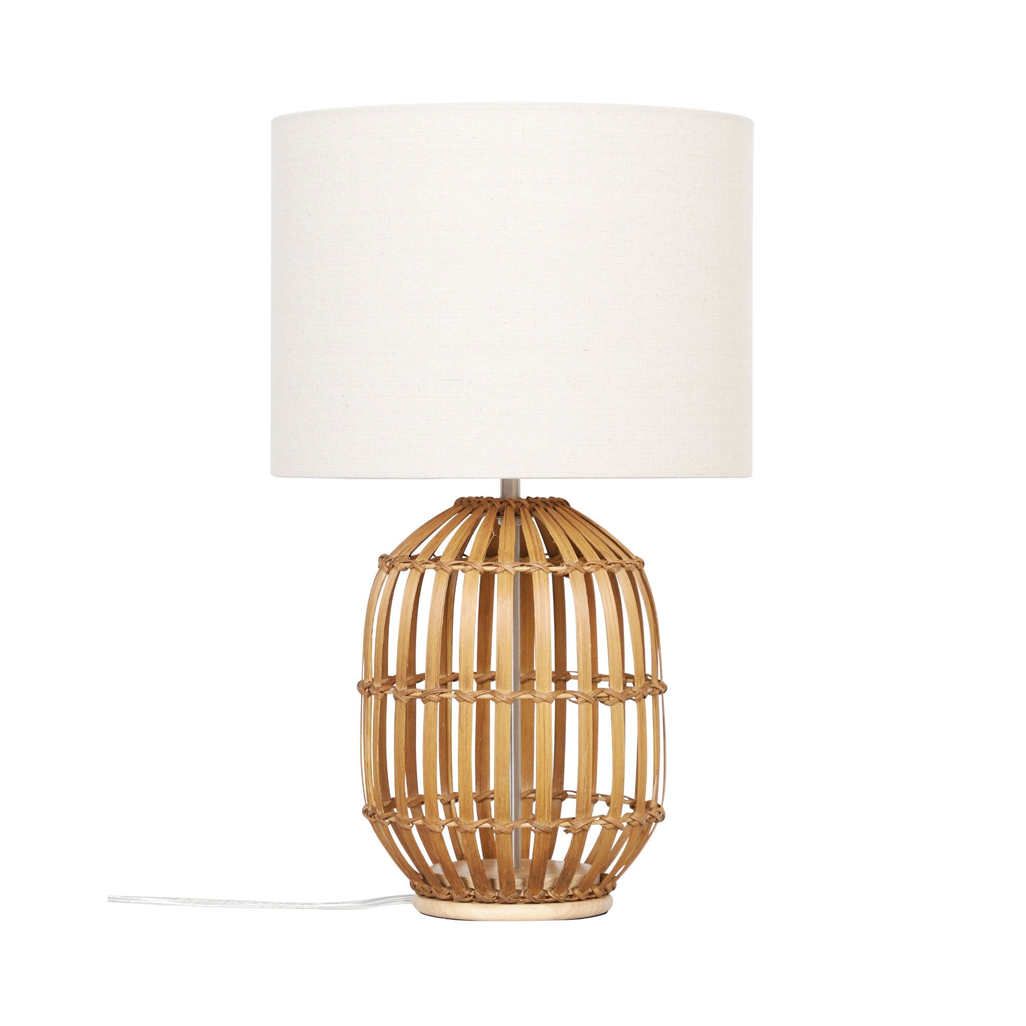 Tegal Bamboo Table Lamp