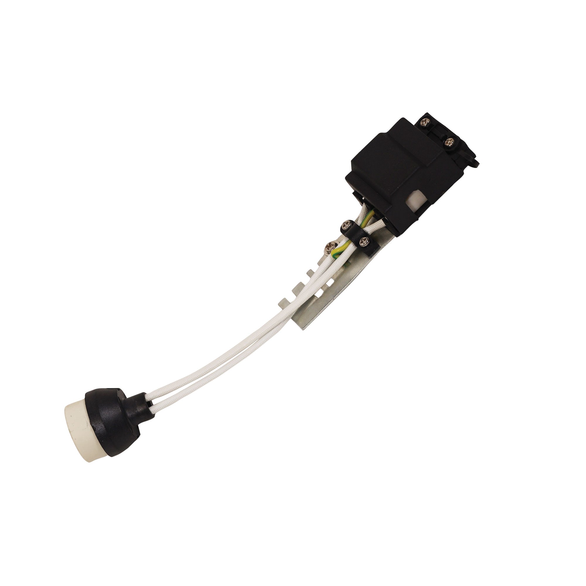 Lampholder GU10 20cm Converts 12V Recessed To 240V GU10