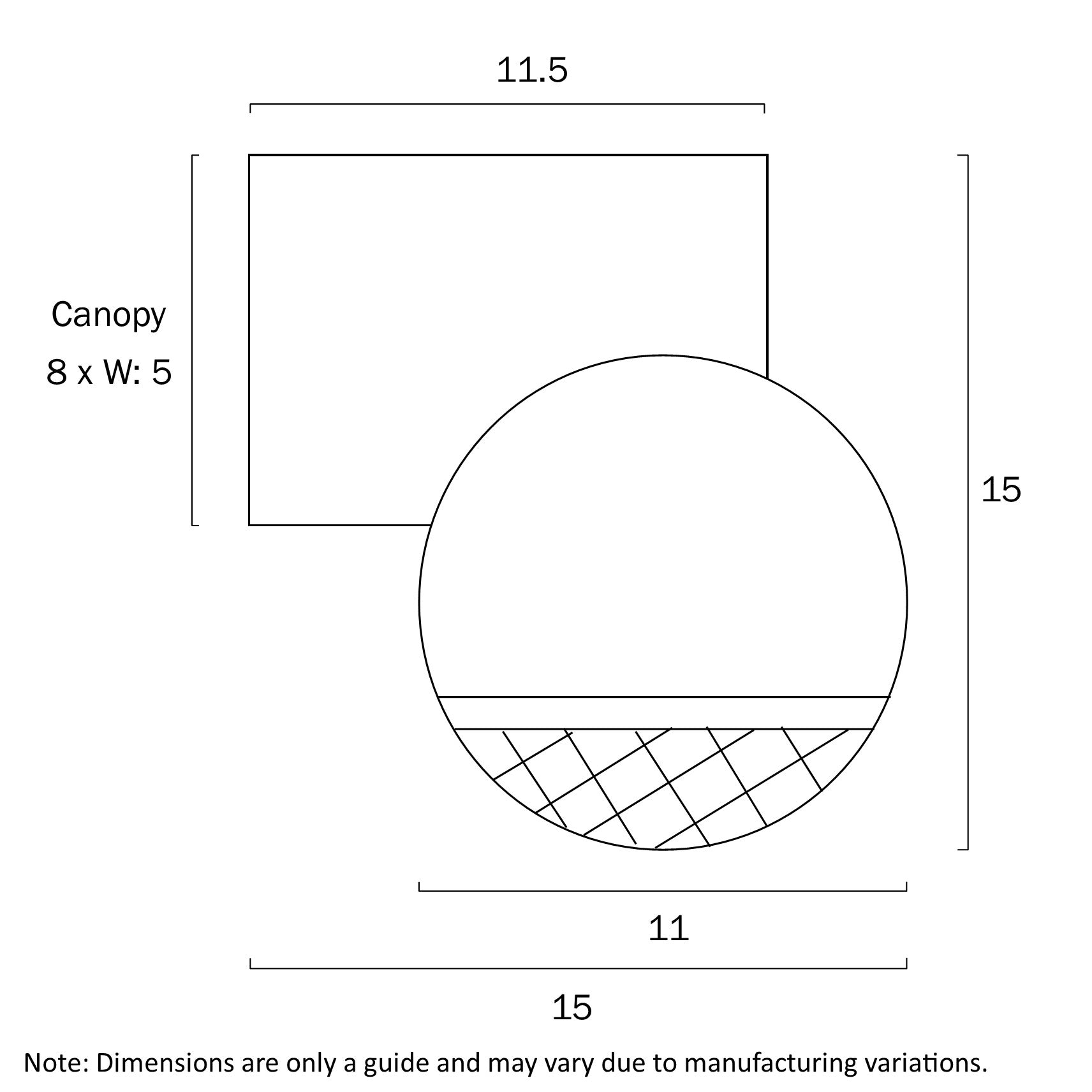 Oneta Black or White Marble Look G9 Wall Light