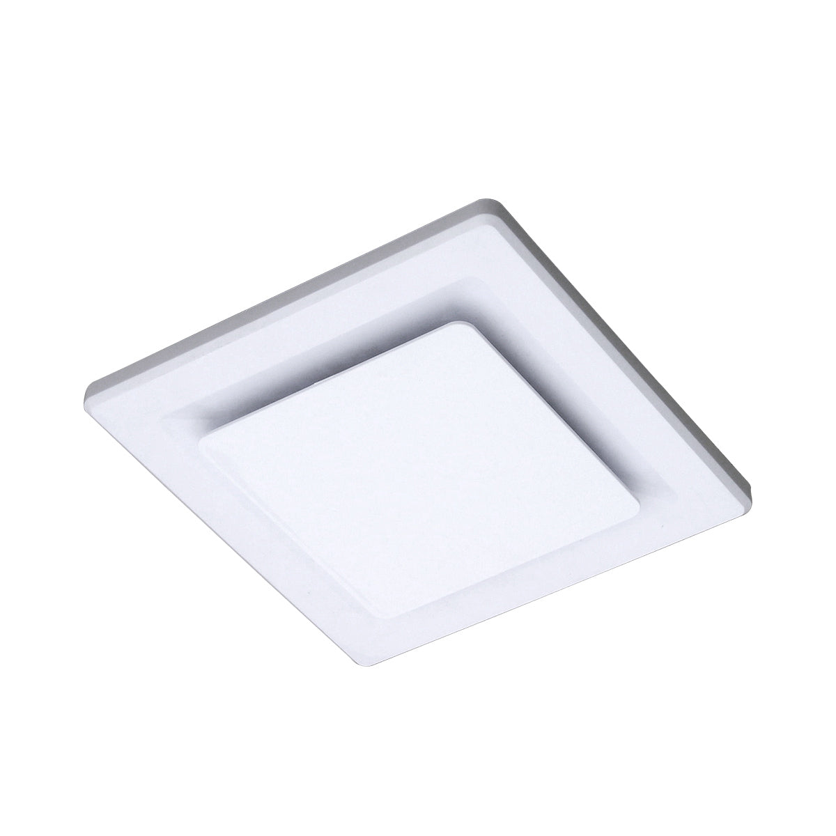 OVATION 250 UNIVERSAL- 295mm Cut-out, 150mm Outlet, Side Duct Exhaust Fan - Square White