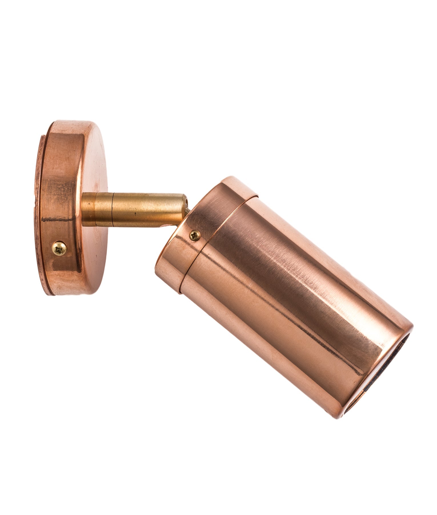 GU10 Exterior Wall Pillar Spot Lights (Light Weight Copper) IP54