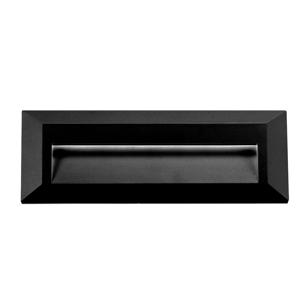 Prima Black or Silver 2W 4000K IP65 Rectangular Step Light