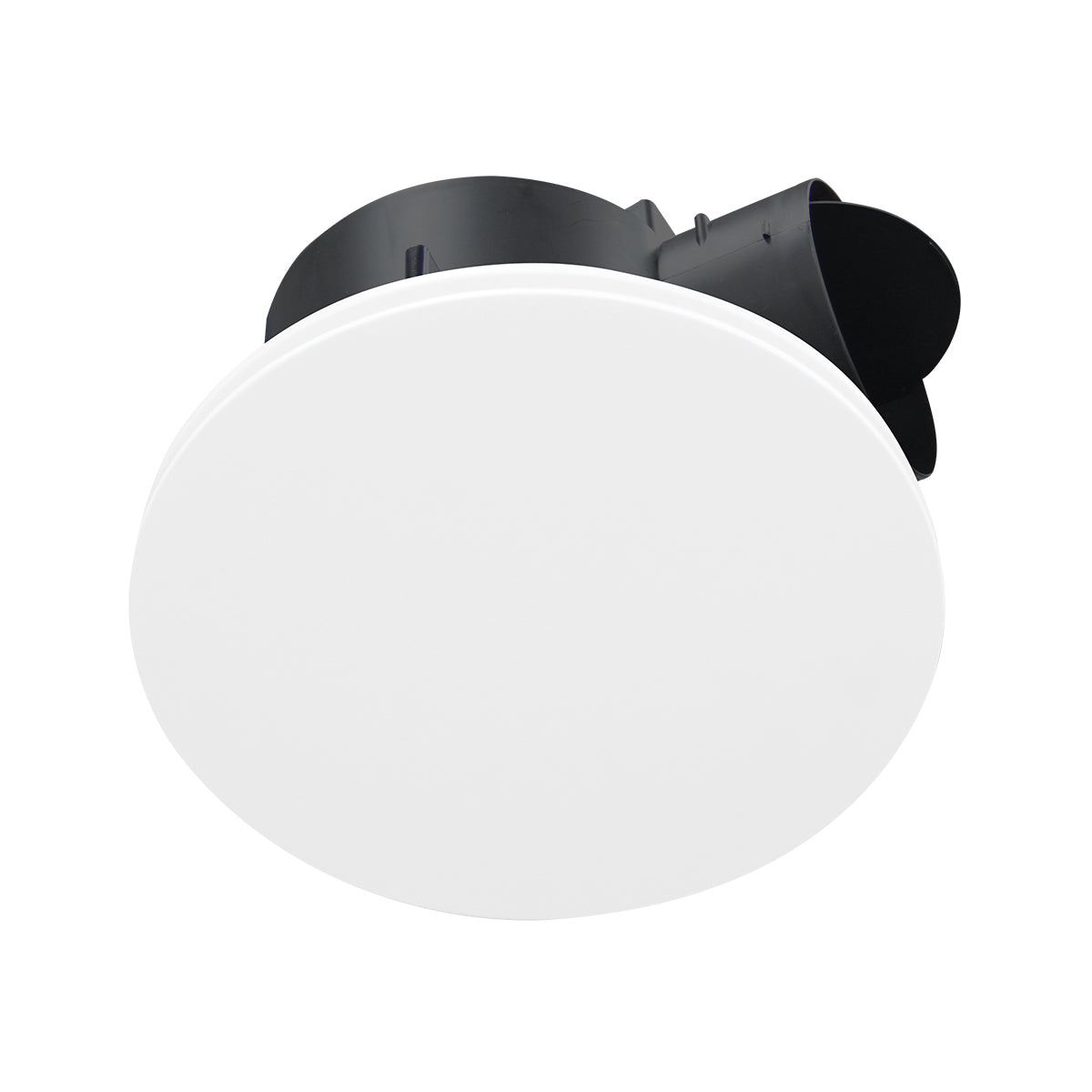 AIRBUS DC 200 - Energy Saving DC Exhaust Fan -White, round, low sheen fascia, Speed Control, 24/7, standard or run on timer modes