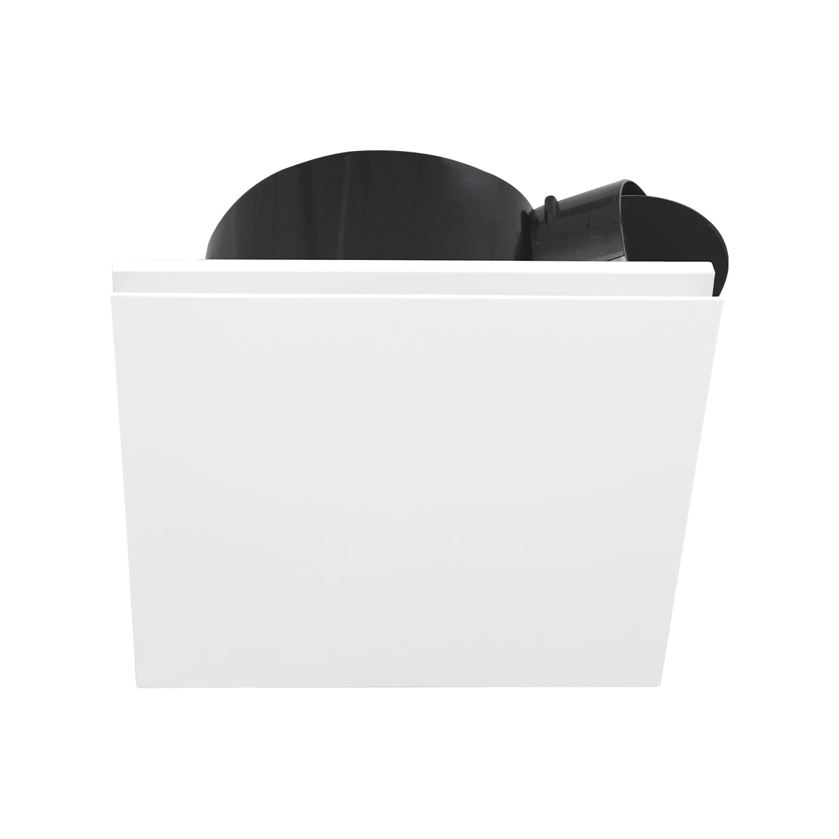 AIRBUS 250 - Premium Quality AC Side Ducted Exhaust Fan with a White, Square, Low Sheen, Rotational Fascia