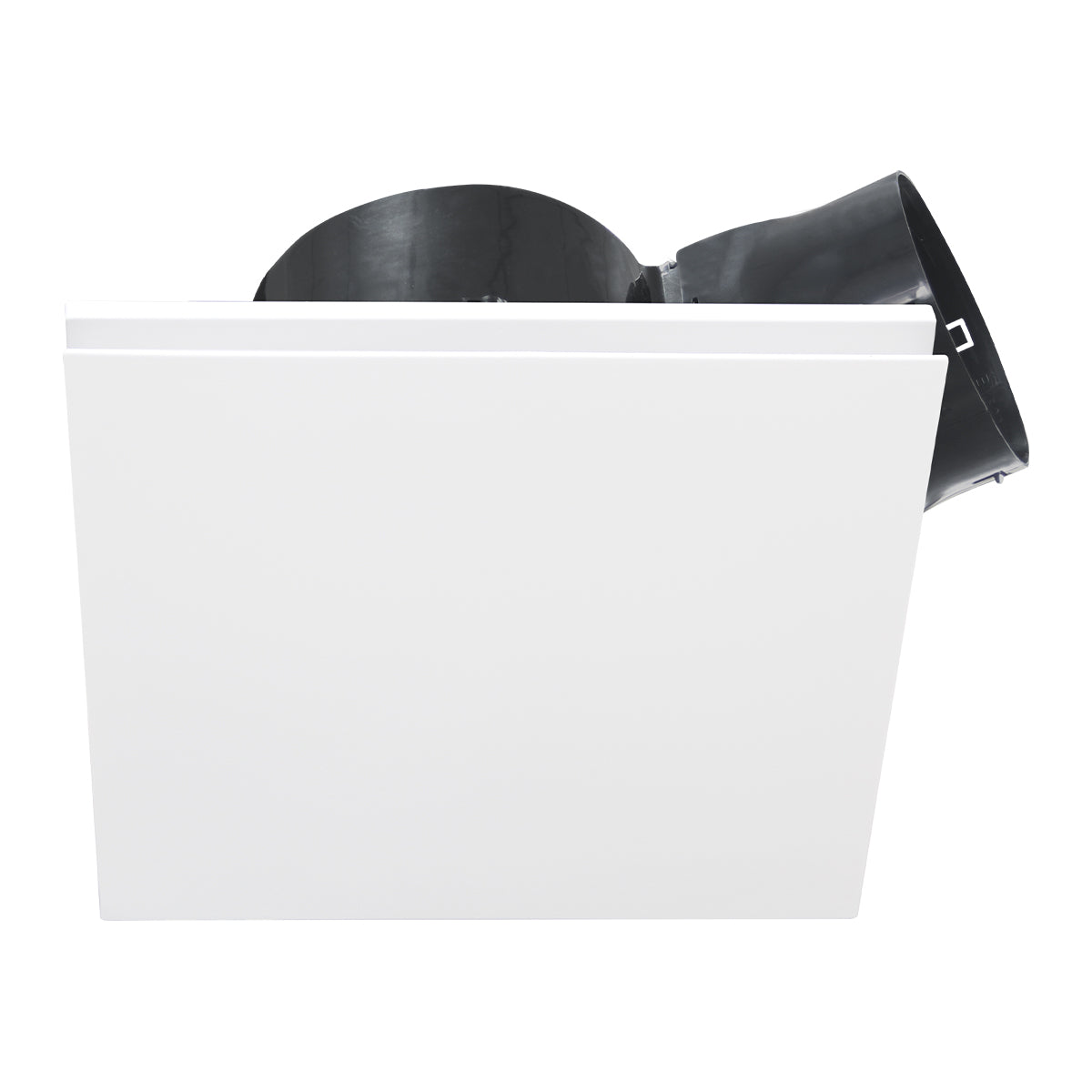 AIRBUS 300 - Premium Quality AC Side Ducted Exhaust Fan with a White, Square, Low Sheen, Rotational Fascia