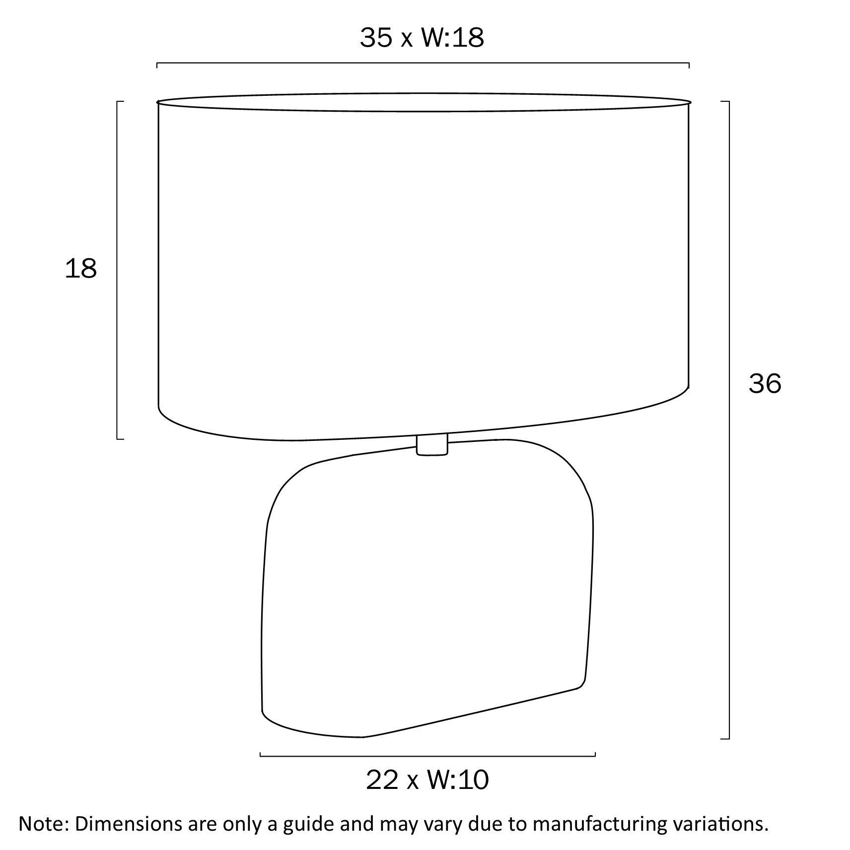 Reano White Terrazzo with Ivory or Grey Concrete with Grey Table Lamp
