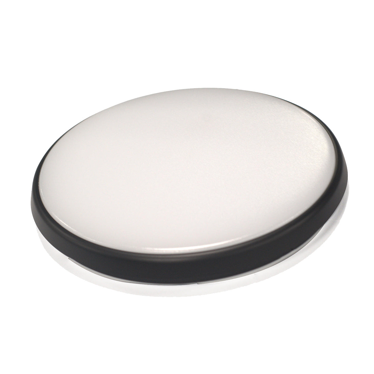 Square 28W Slimline LED Ceiling Light in Black Frame with Cool White LED