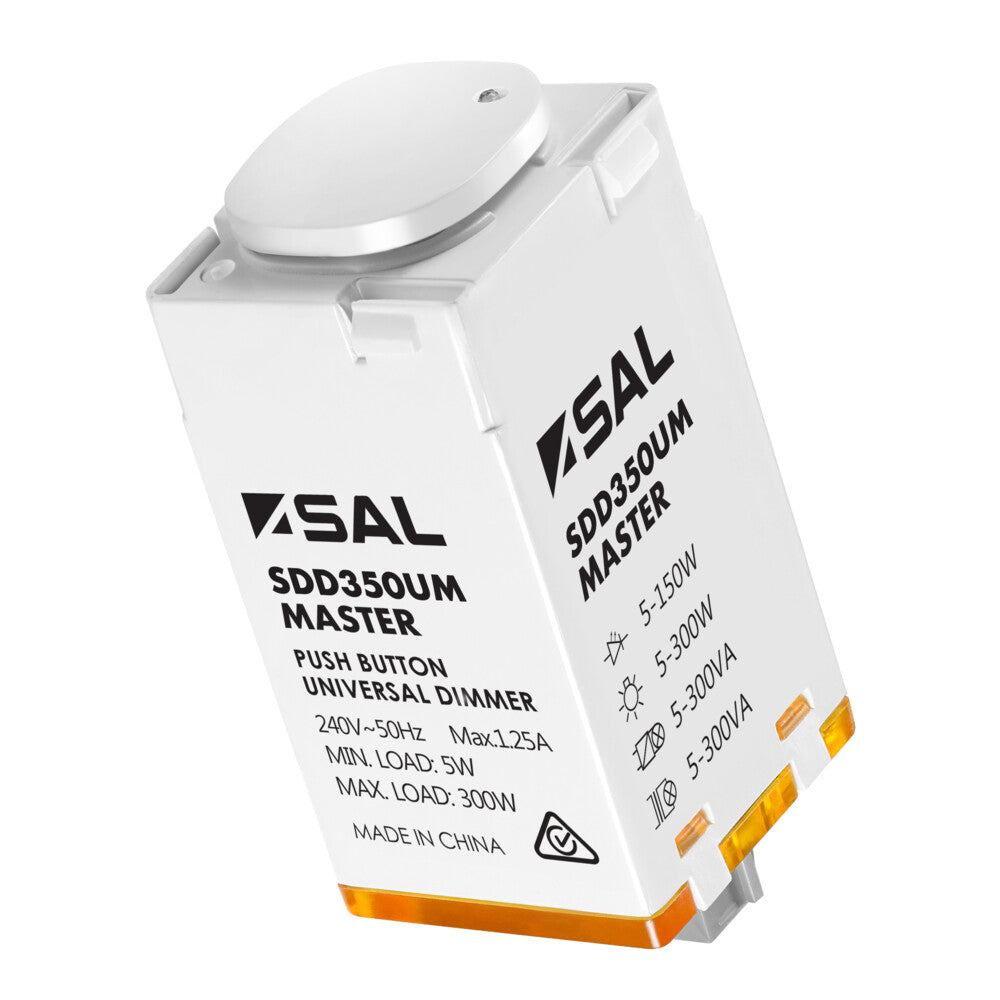 Digital Dimmer - Dimmable Push 300W 240V Universal