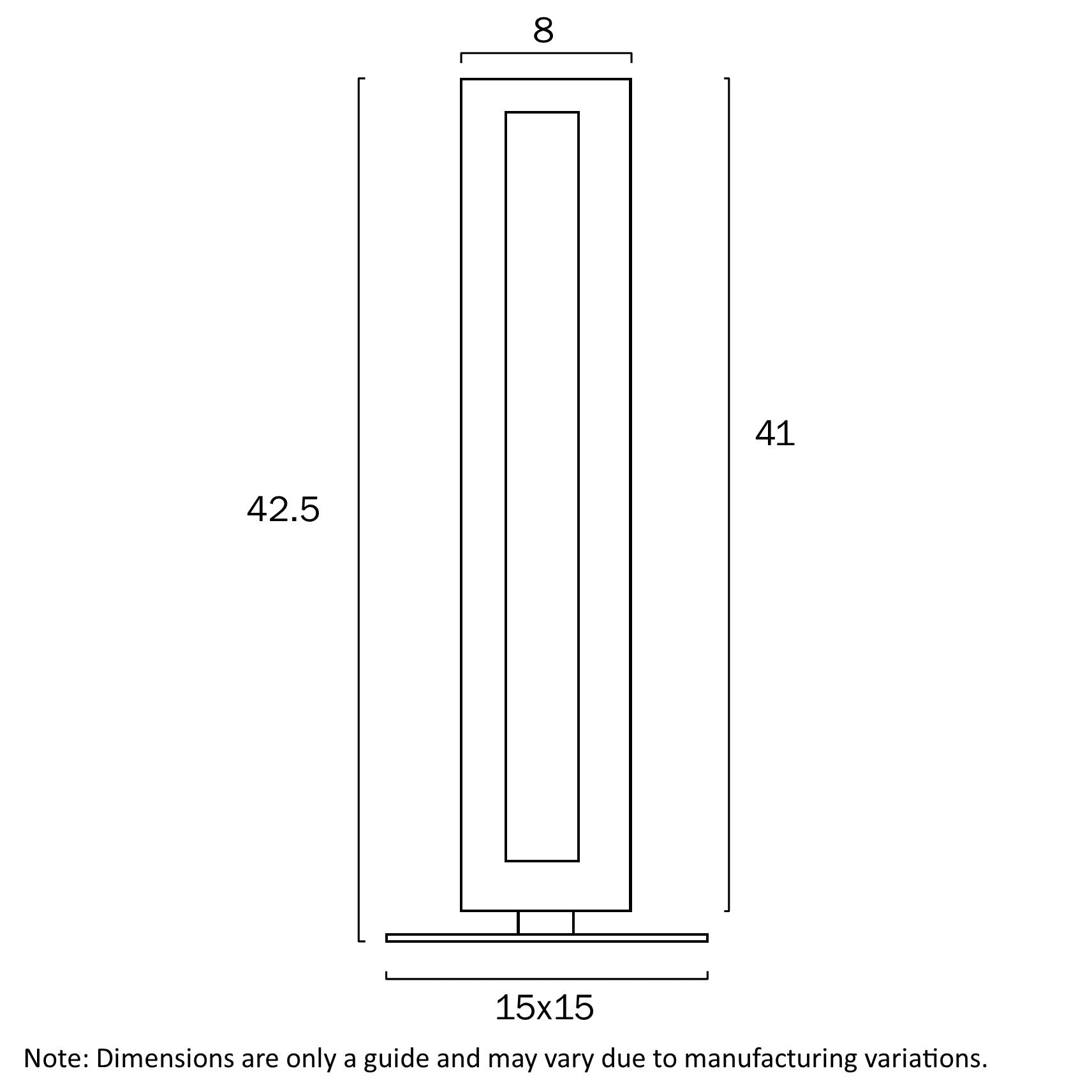 Serano II Black with Gold or Silver 9W 3000K Table Lamp