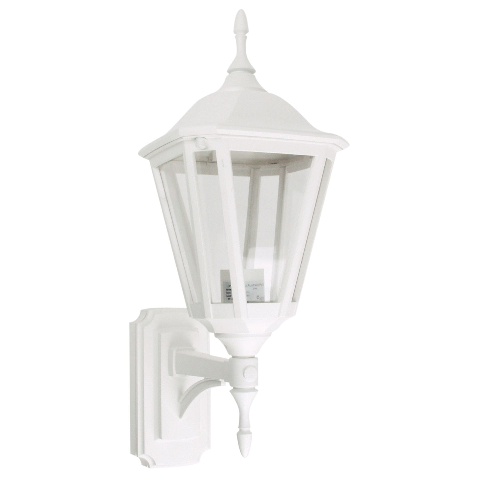 Java Mini White Premium Outdoor Coach Light Double Insulated IP44