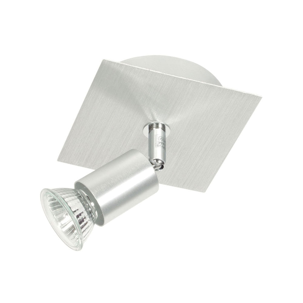 Form 1Lt 240V GU10 Aluminium Spotlight