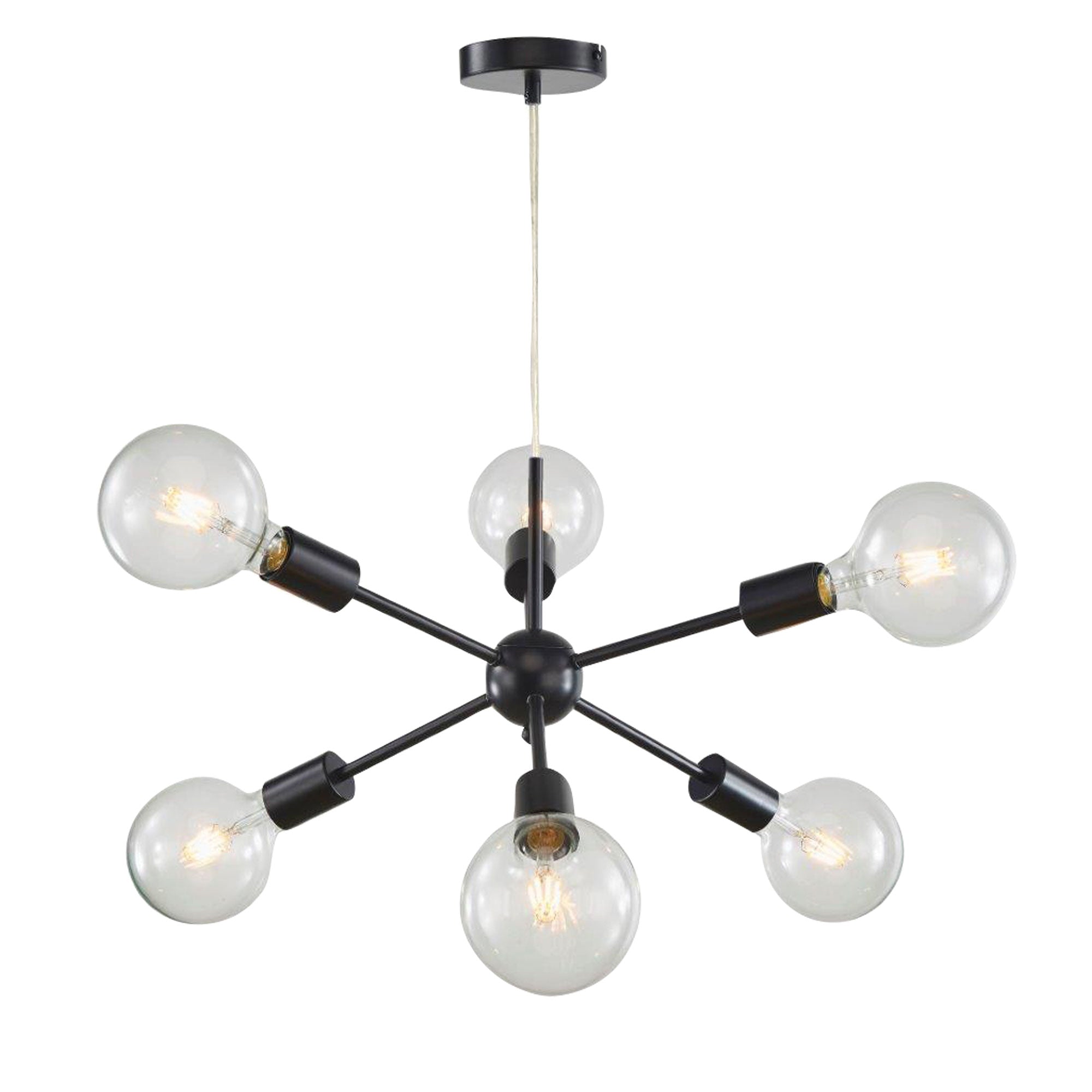 Sputnik 6 6-Light Groovy Satellite Pendant