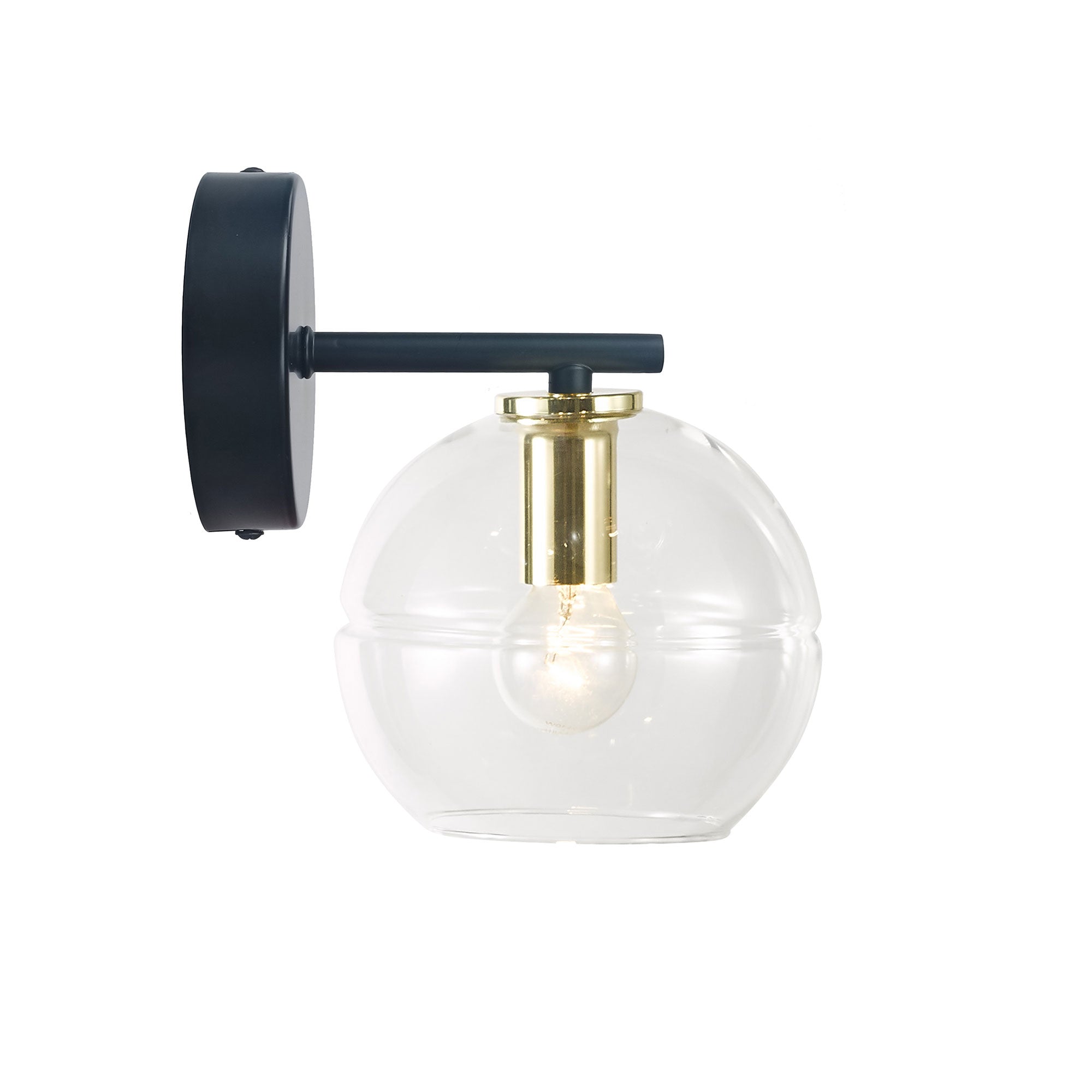Reno Wall Clear Glass Wall Light