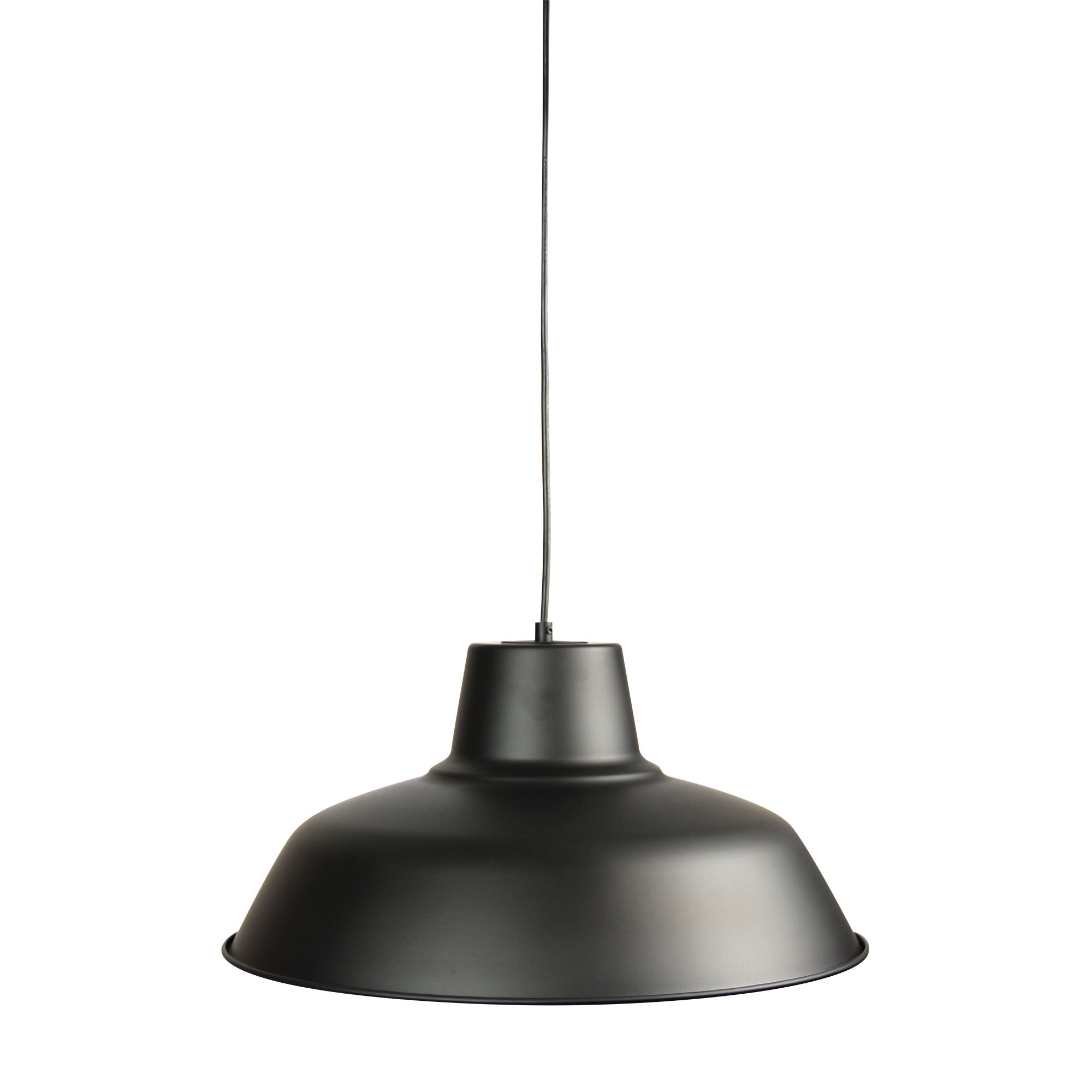 Forge 430 Retro Industrial Pendant Black