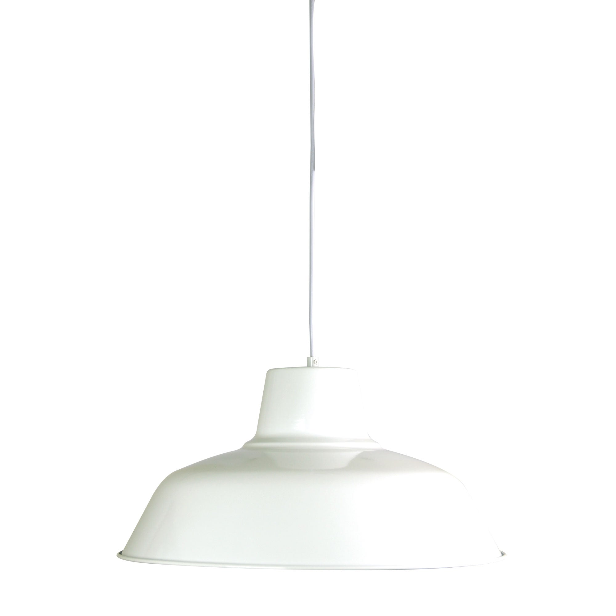 Forge 430 Retro Industrial Pendant White