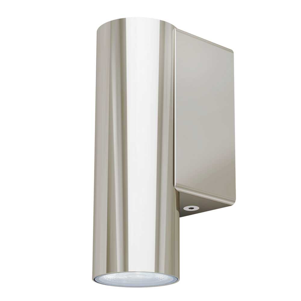 New Bronte Aluminium Stainless 3W 3CCT IP65 Fixed Down Wall Light