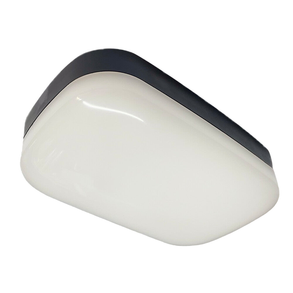 Bendigo LED Bunker 240Vac 15W - 3/4/5.7K IP54 IK06 Black