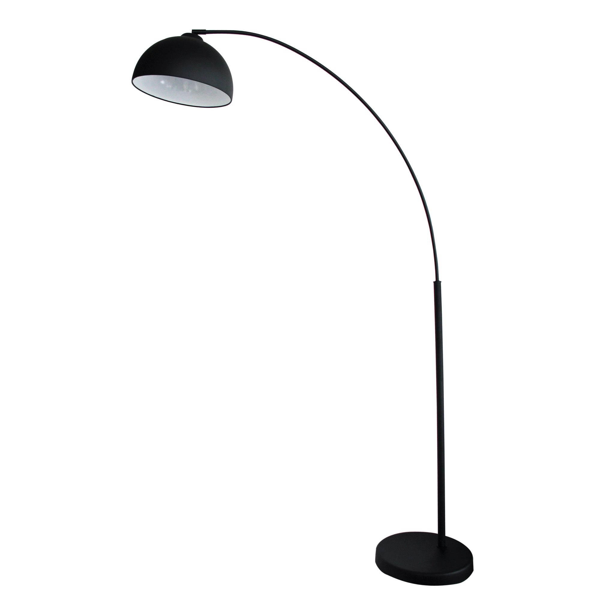 Dome Black Arc Retro Floor Lamp