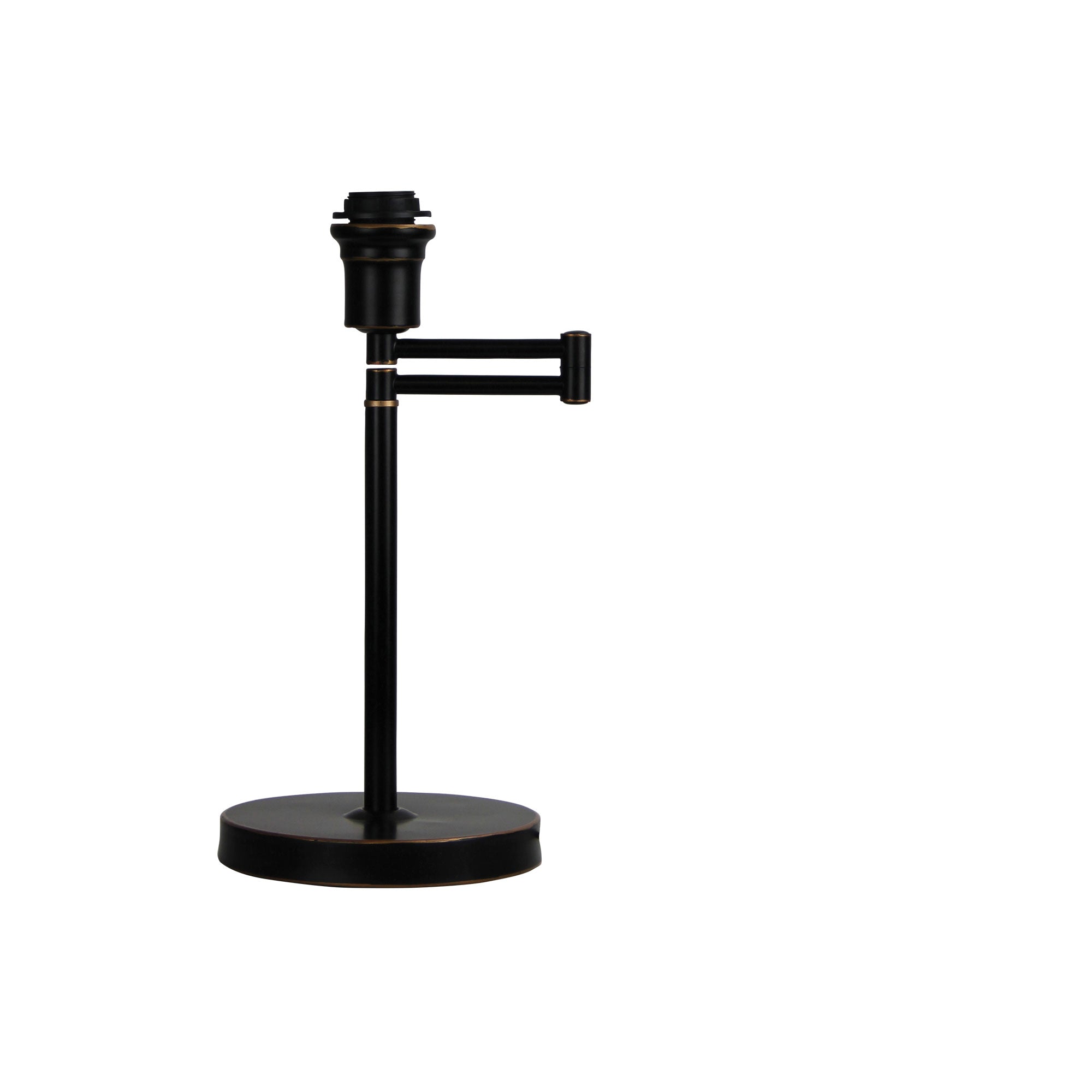 Kingston Swing Arm Base In Rubbed Bronze