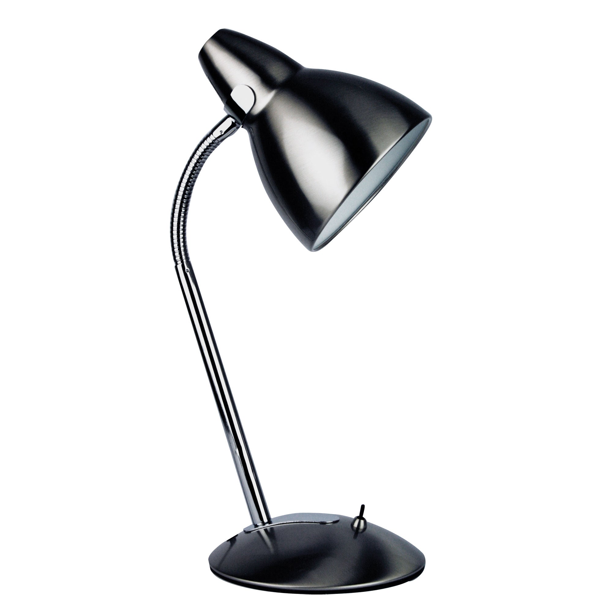 Trax Classic Gooseneck Task Lamp Brushed Chrome