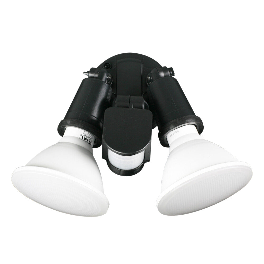 Starlight LED Sensor Twin Flood IP54 Tri-Colour