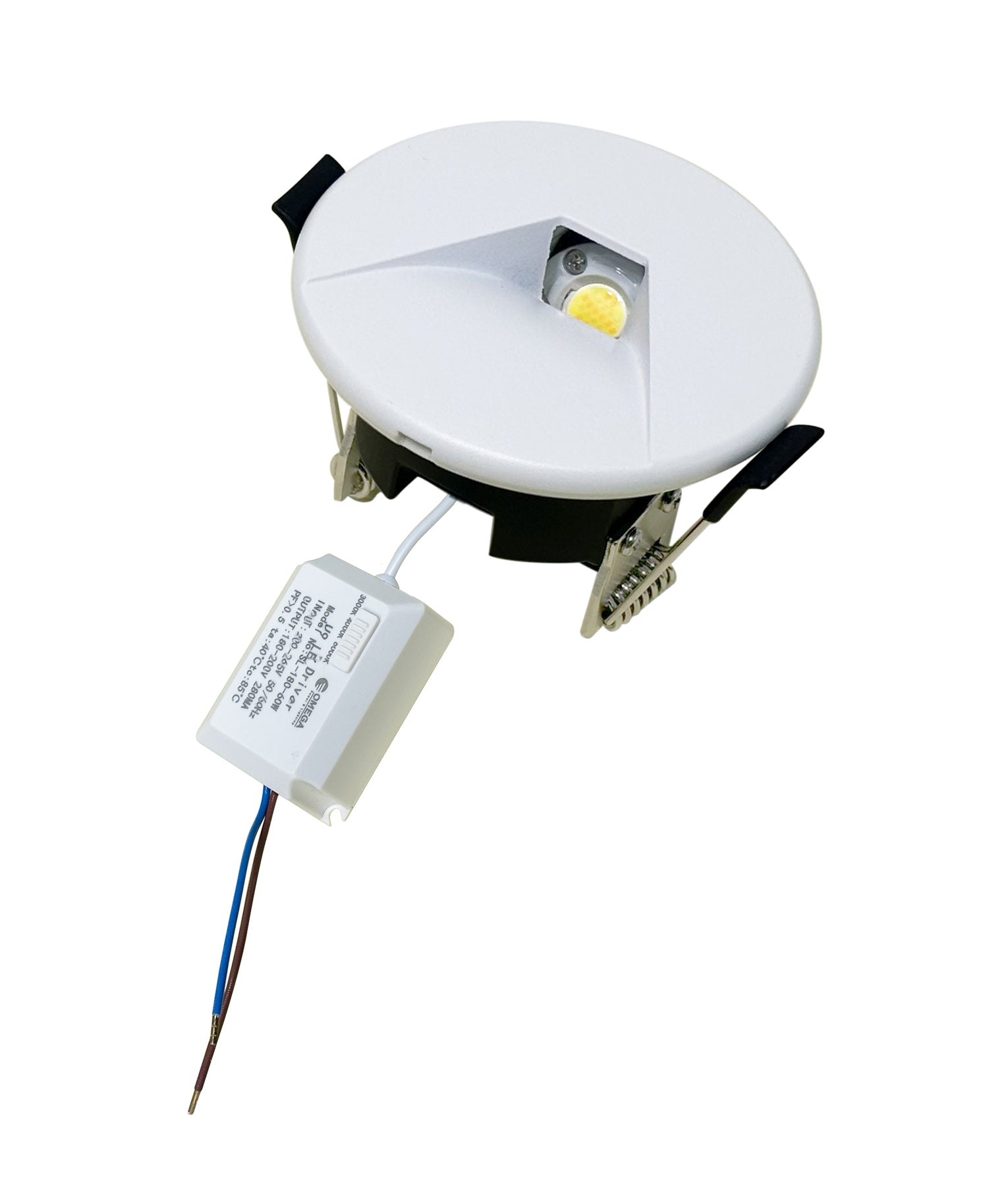 Interior LED Tri-CCT Recessed Round Step Lights